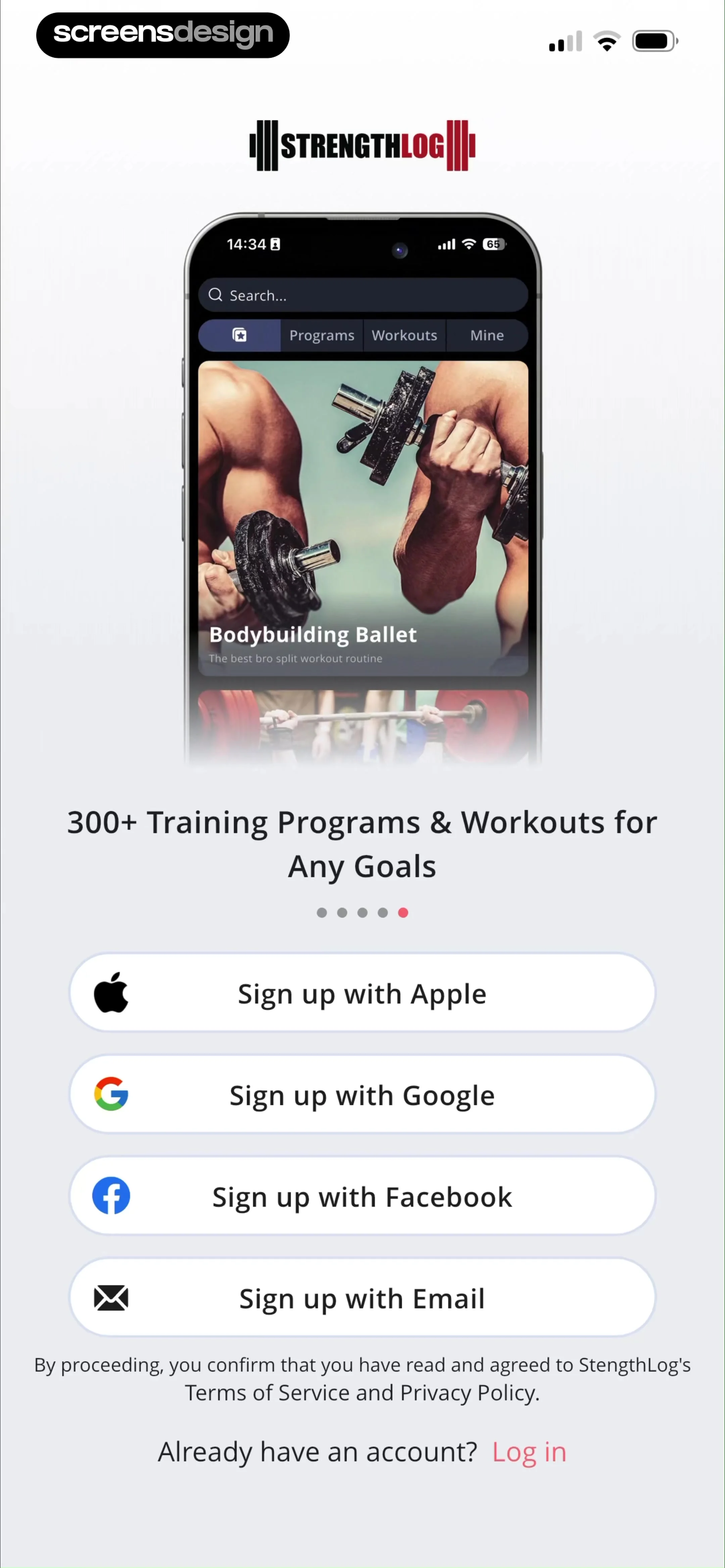 StrengthLog – Workout Tracker screen 5
