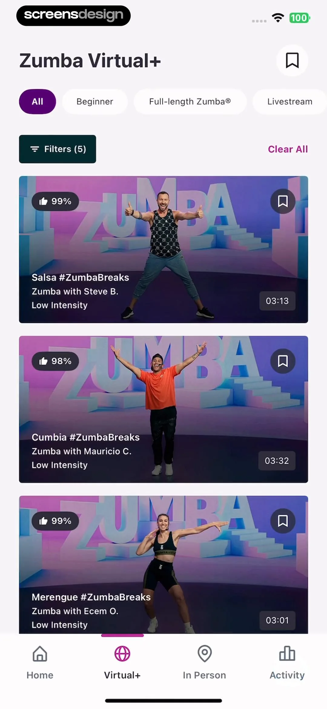 Zumba - Dance Fitness Workout screen 20