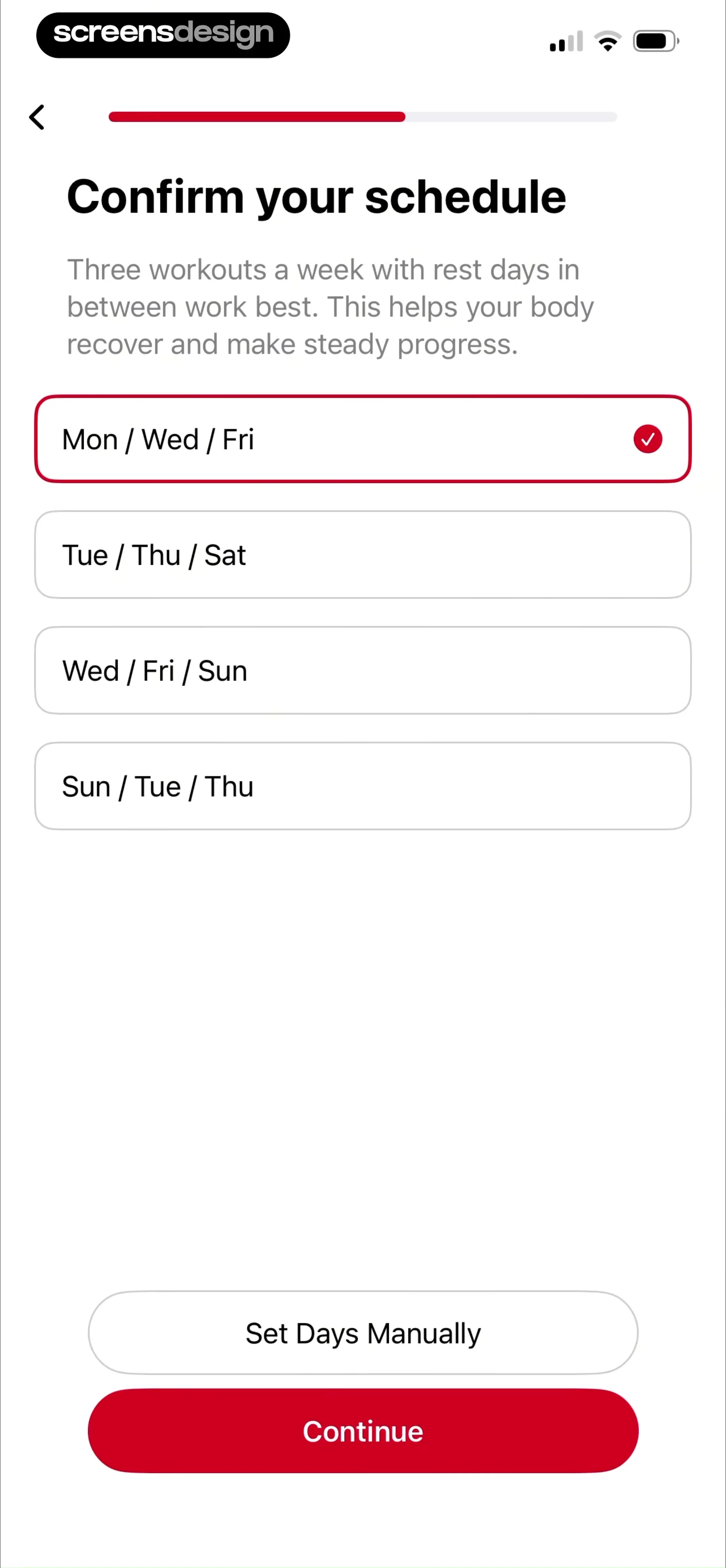 Stronglifts 5x5 Workout Plan screen 8