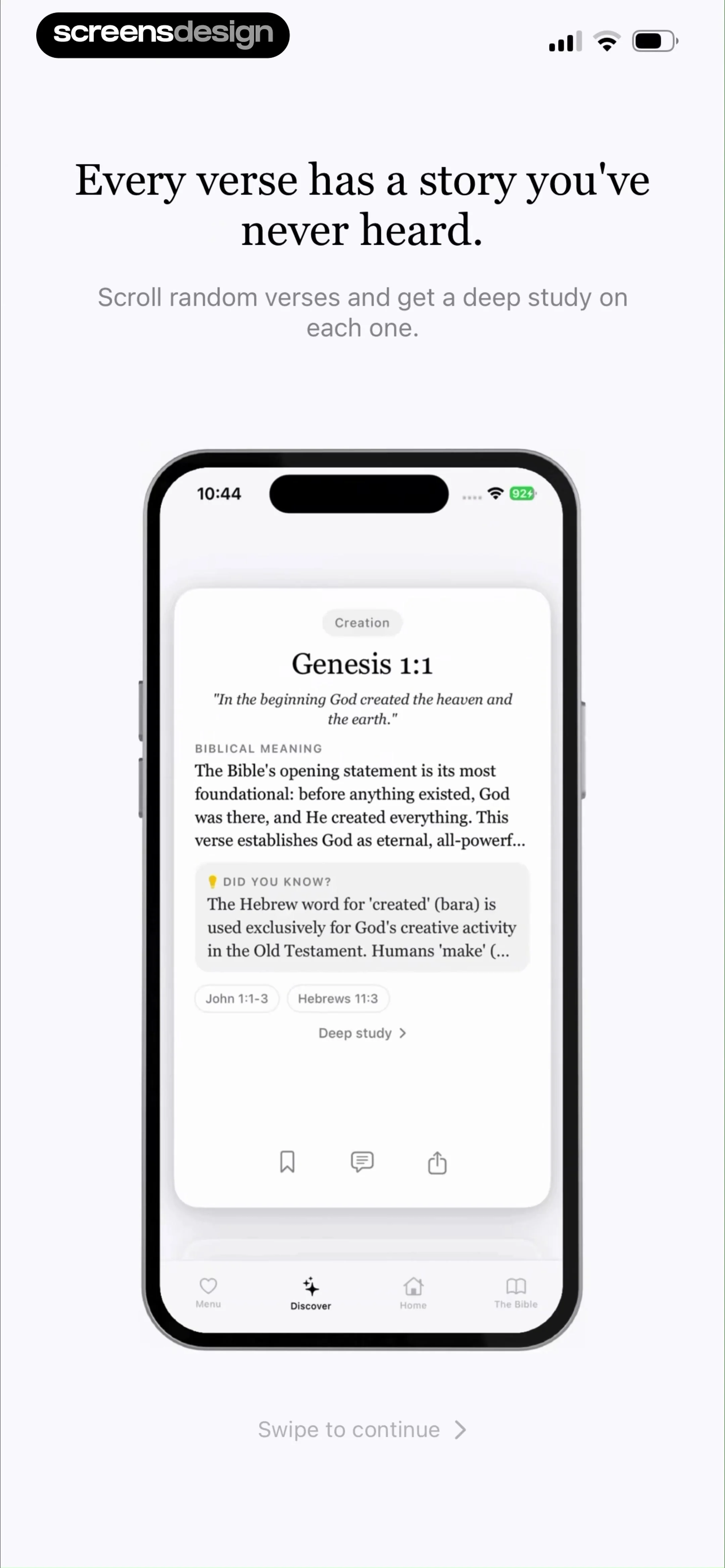 Scroll The Bible screen 5