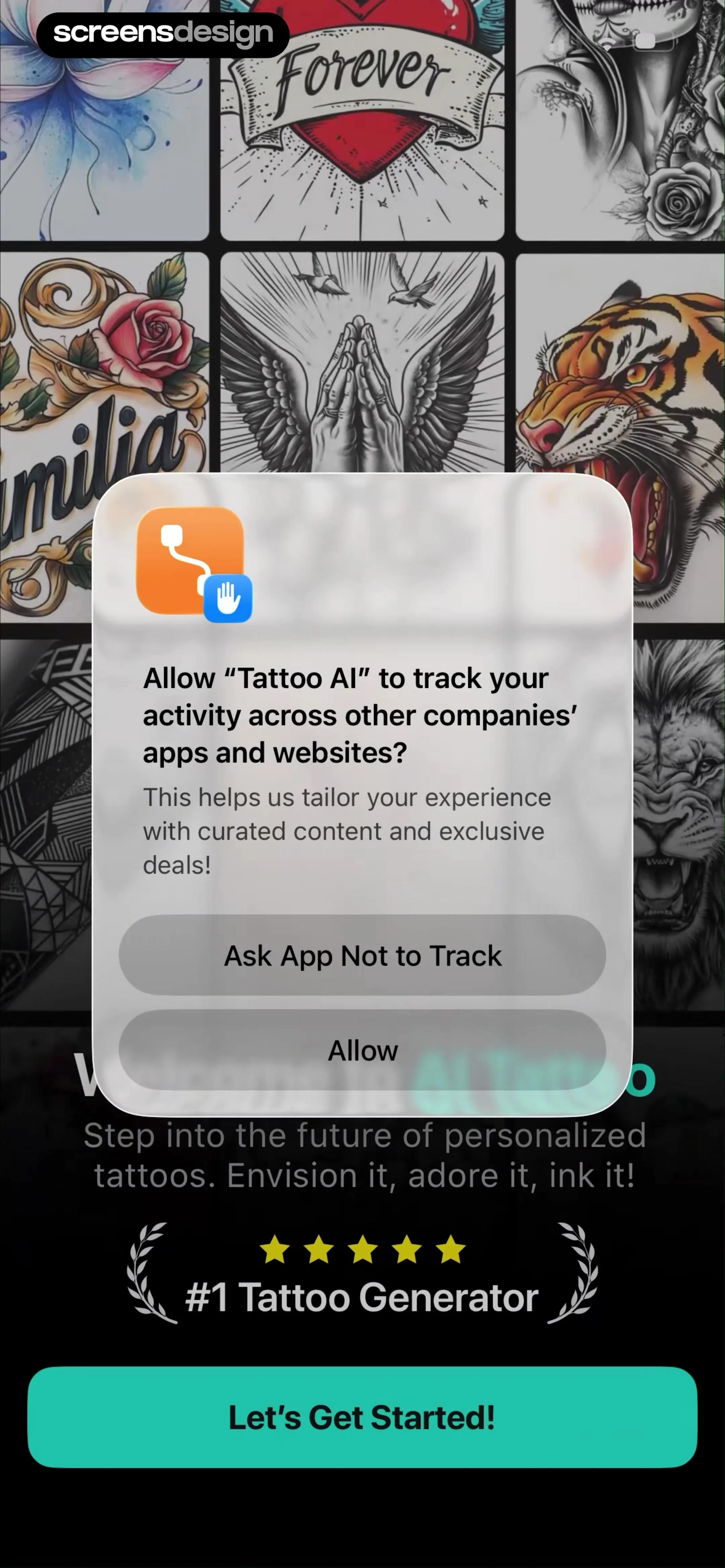 Tattoo AI Design Generator－Ink screen 3