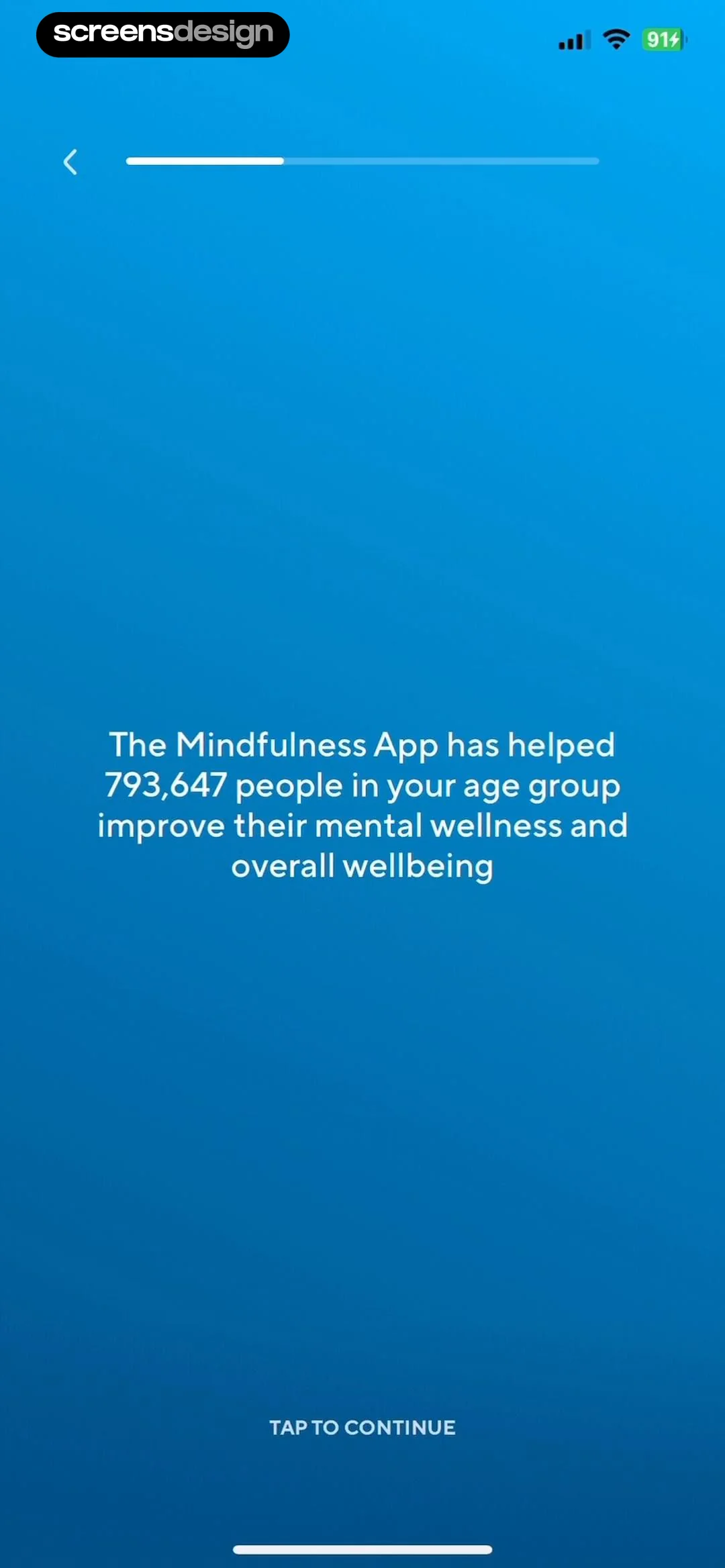 The Mindfulness App screen 7
