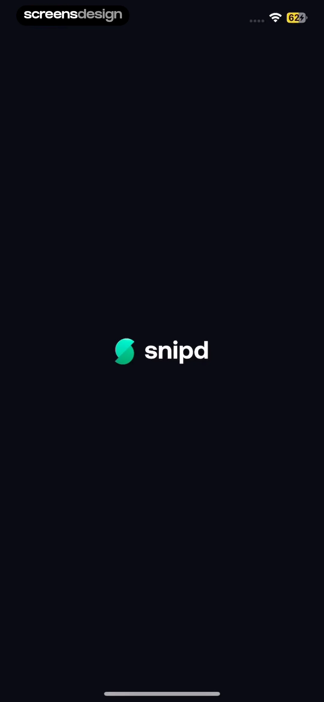 Snipd | AI Podcast Player screen 1