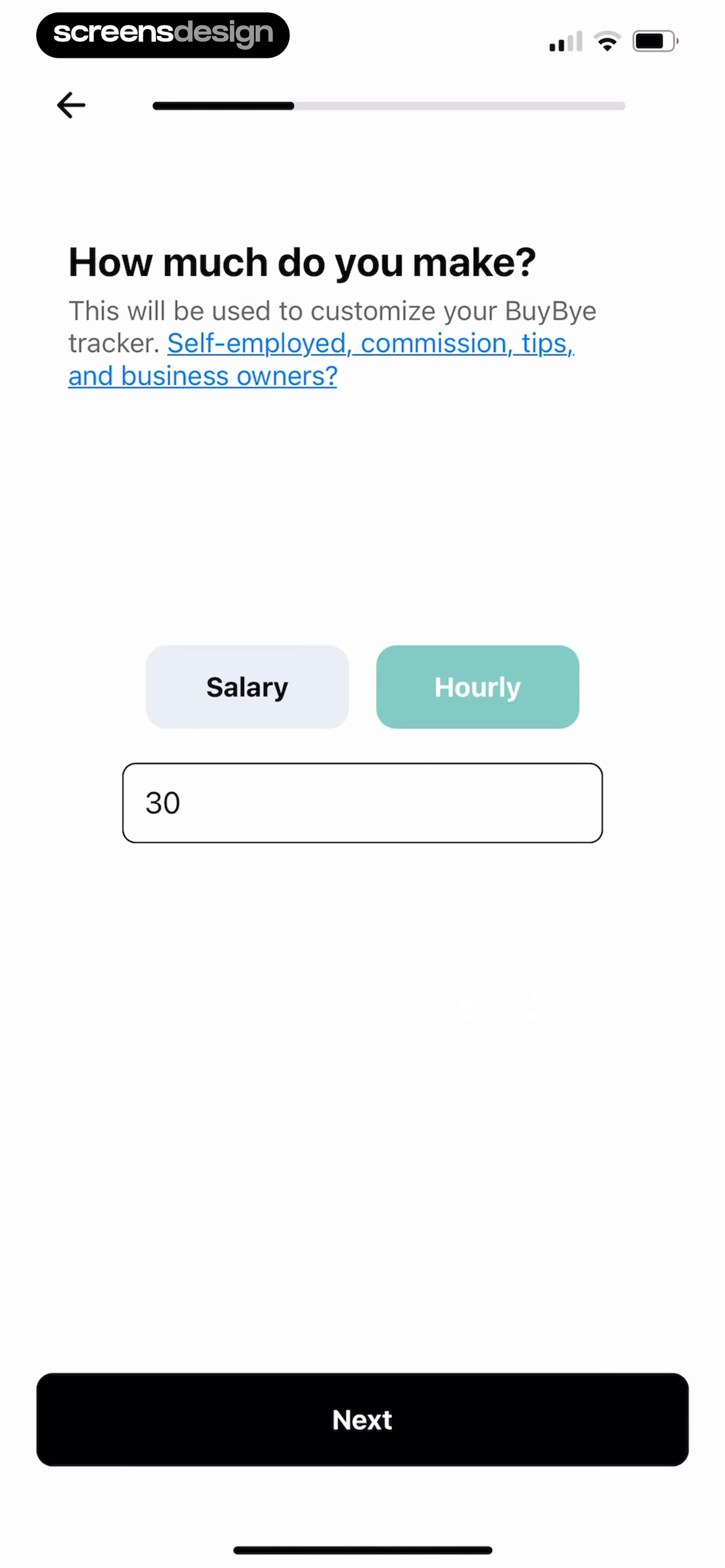 BuyBye - Budget Planner screen 5