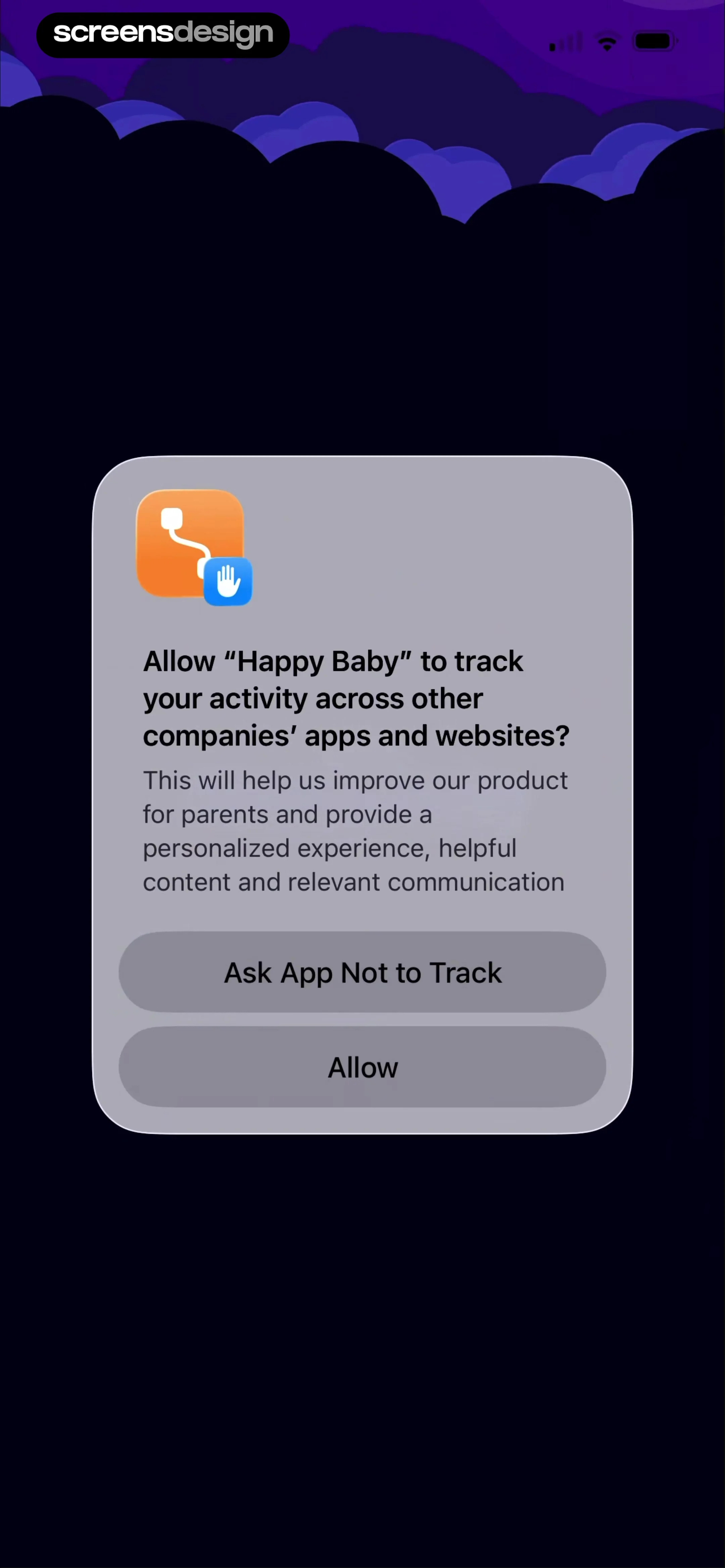 Happy Baby - Sleep & Tracker screen 3