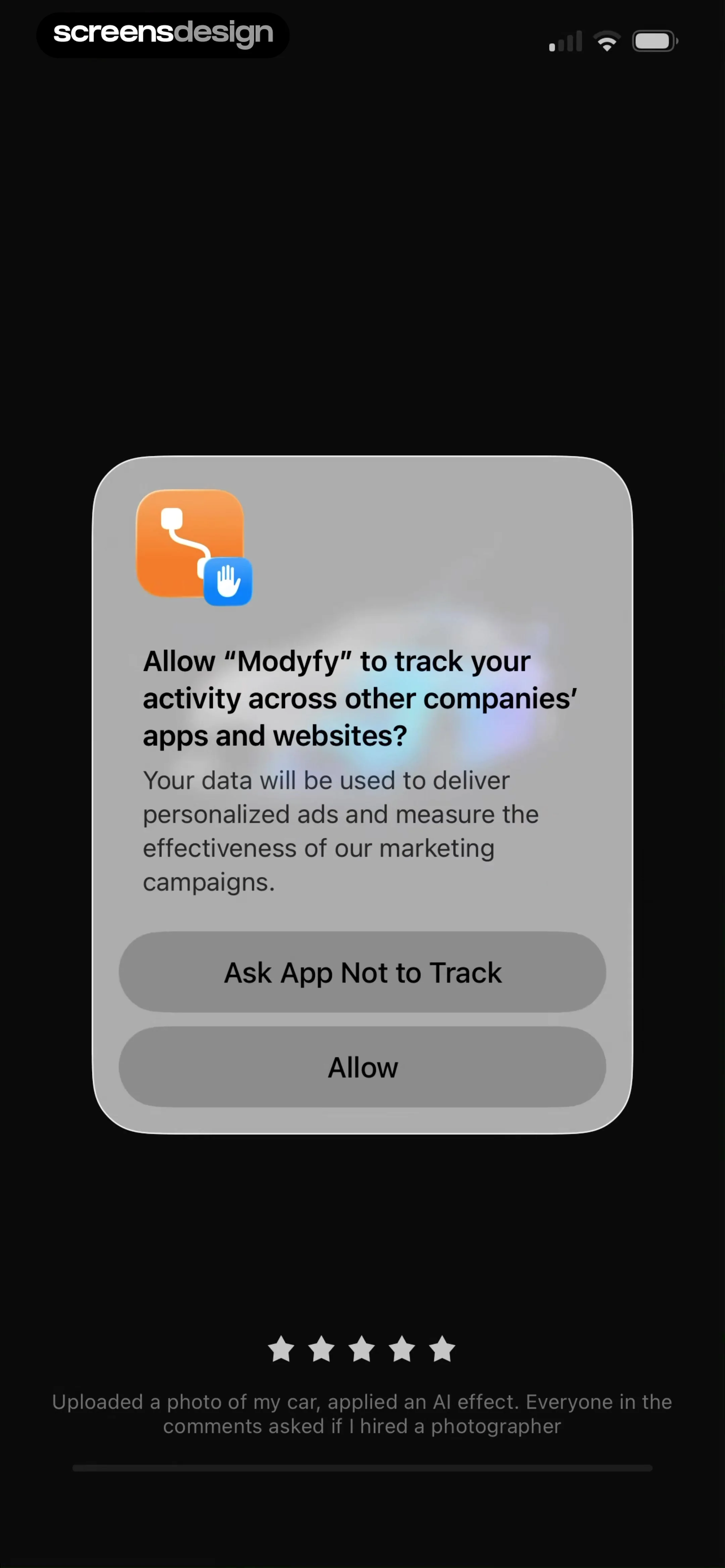 Modyfy: AI Car Designer screen 2