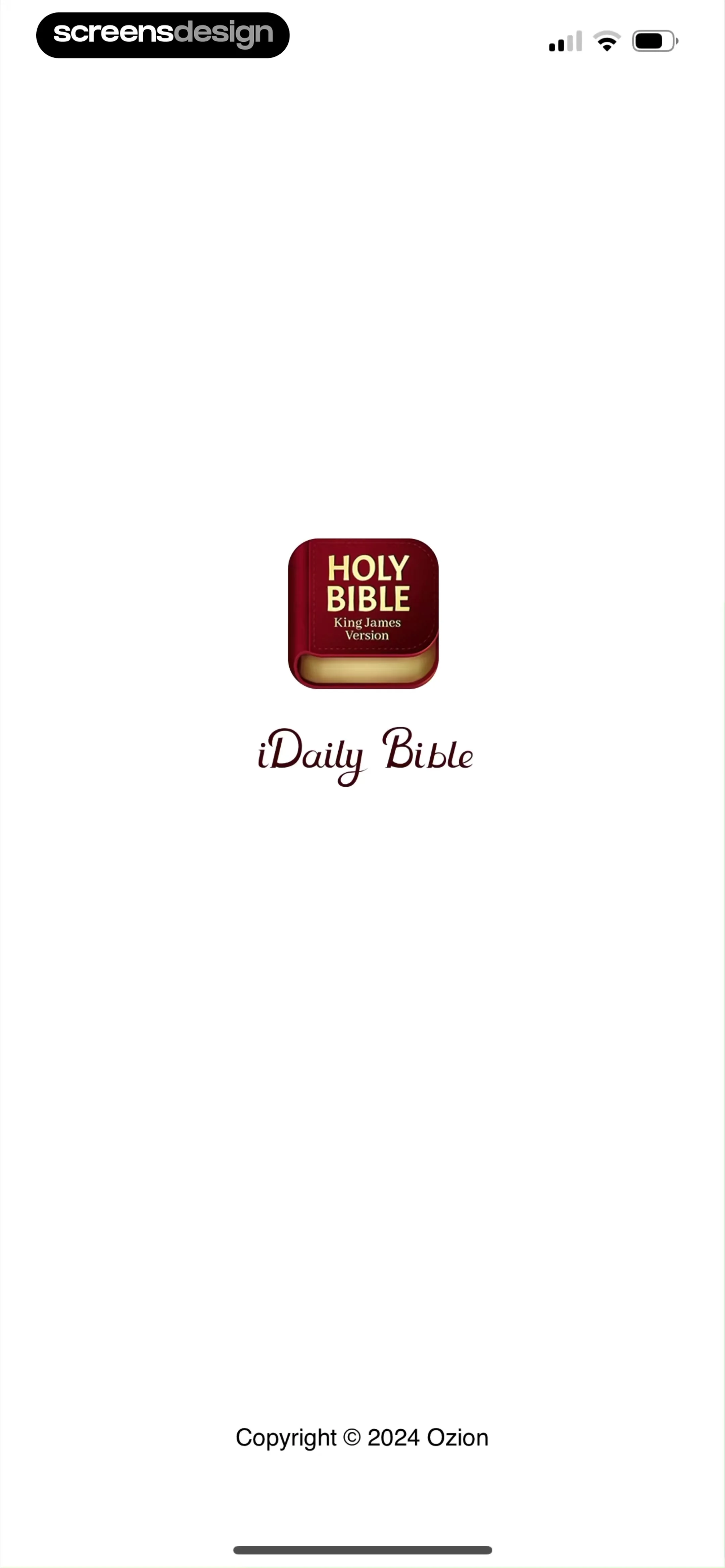 Bible - Daily Bible Verse KJV screen 1