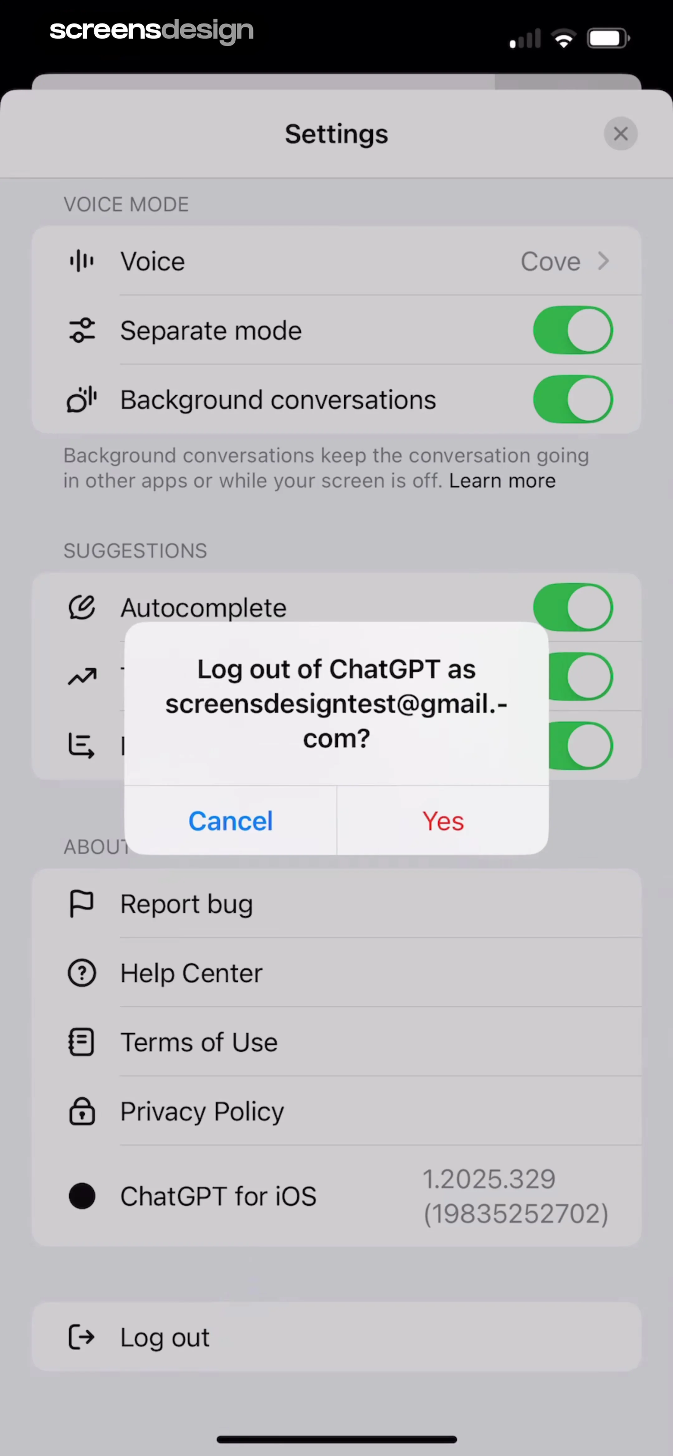 ChatGPT screen 103