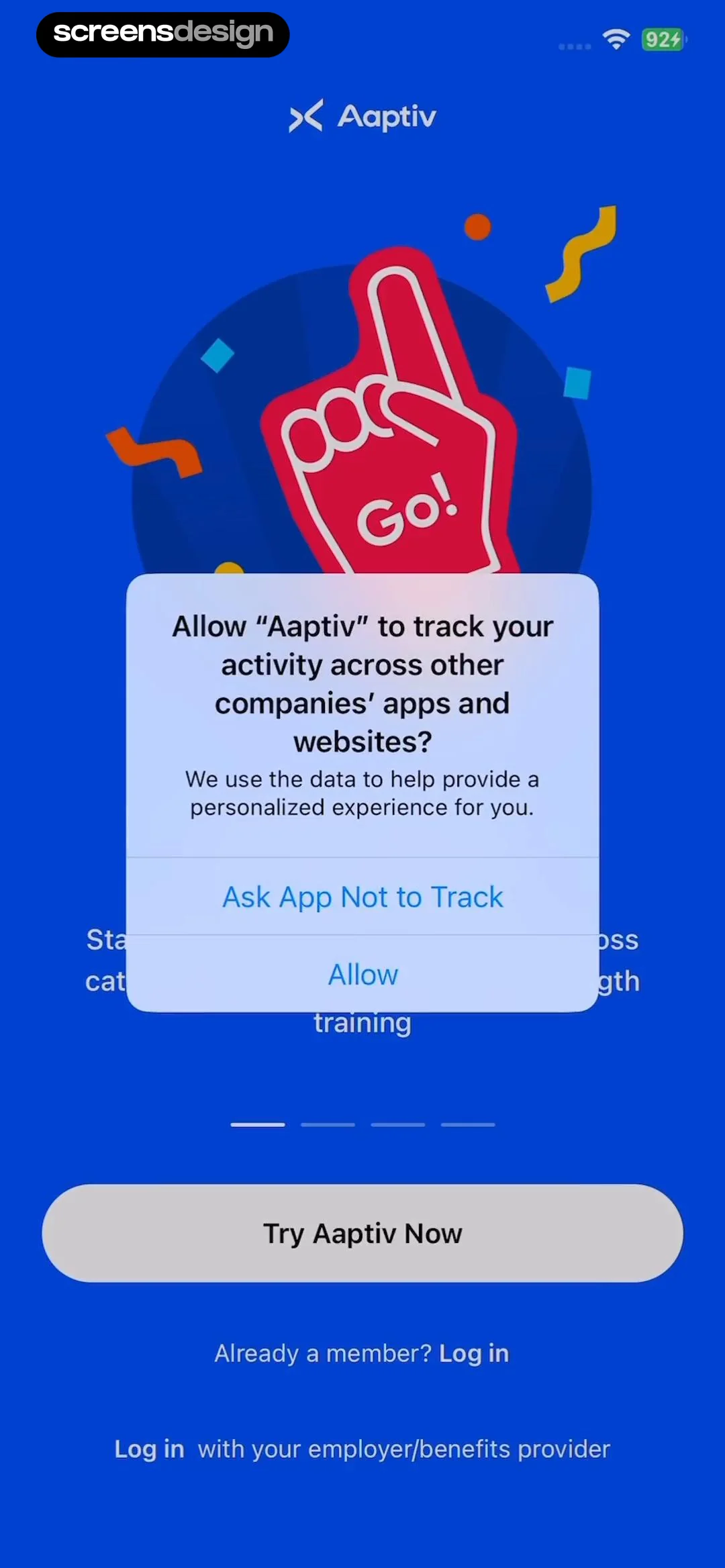 Aaptiv: #1 Audio Fitness App screen 2