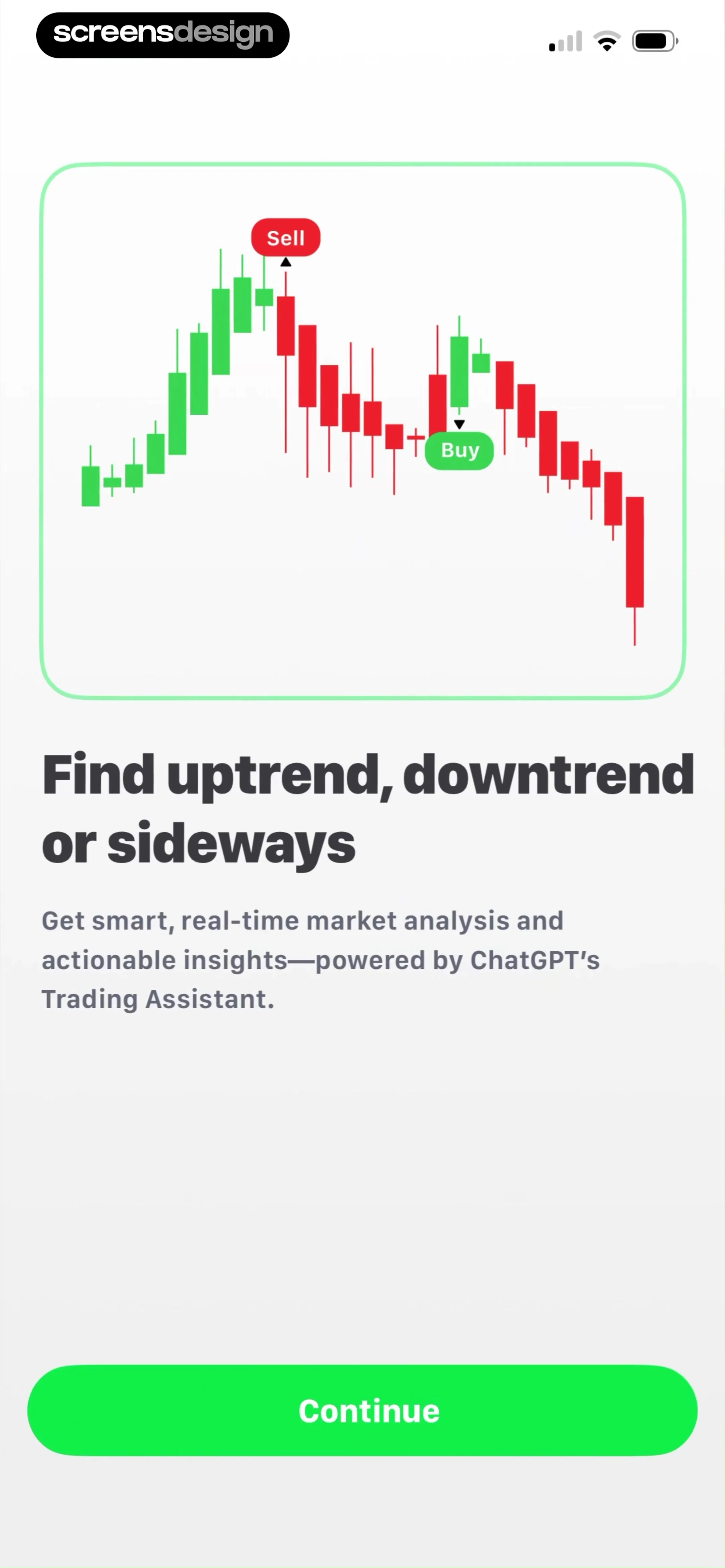 TradeGPT - AI Trading Bot screen 4