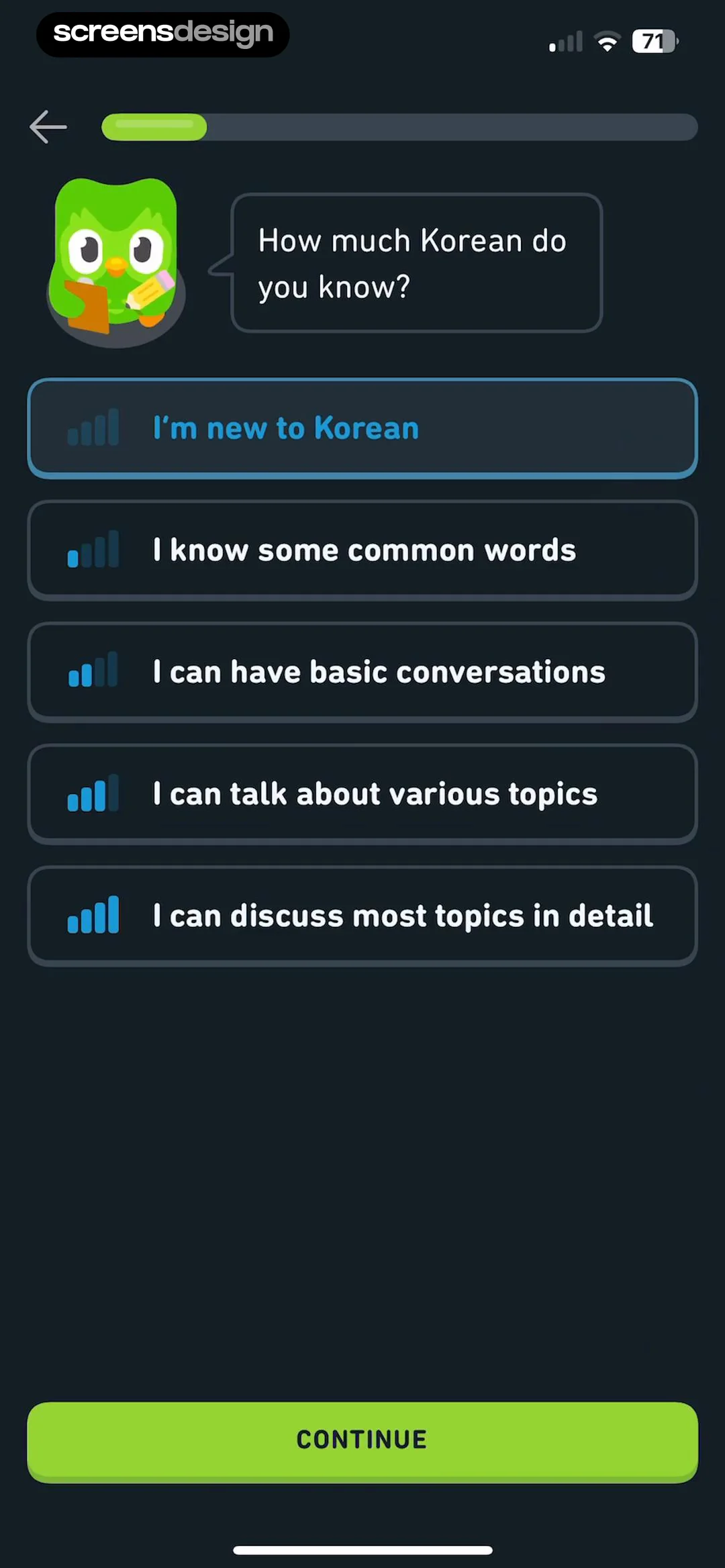 Duolingo: Language Lessons screen 8
