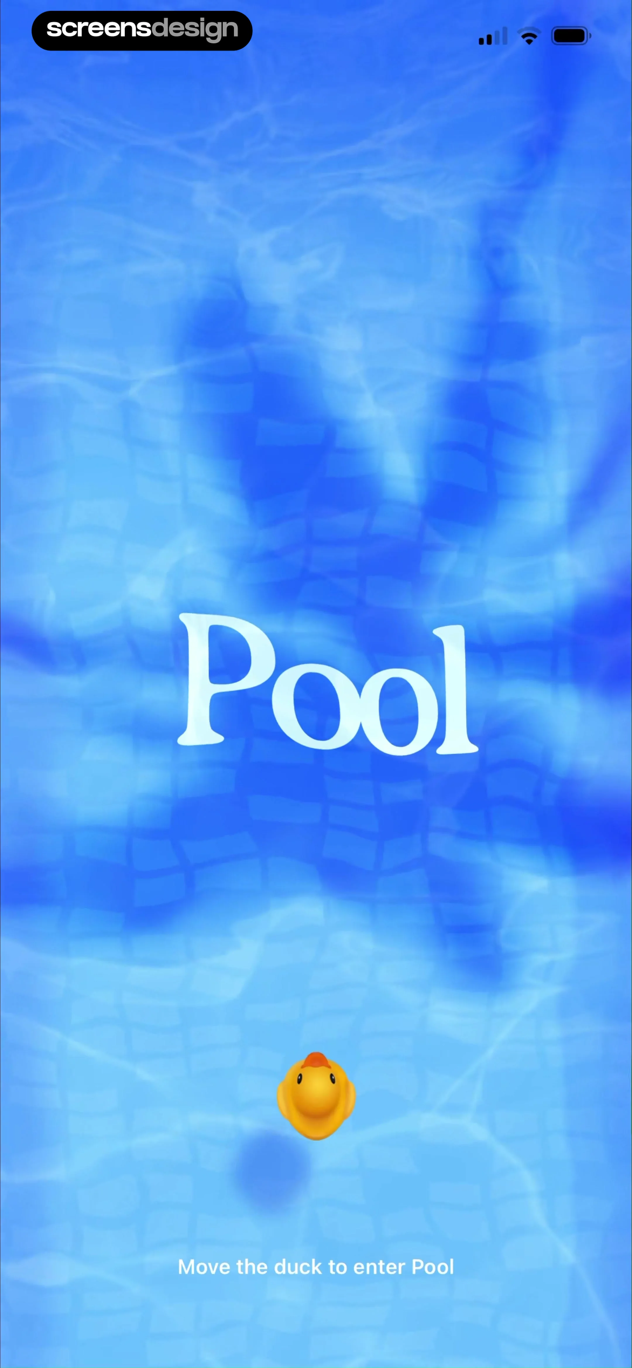 Pool, the screenshot app screen 1