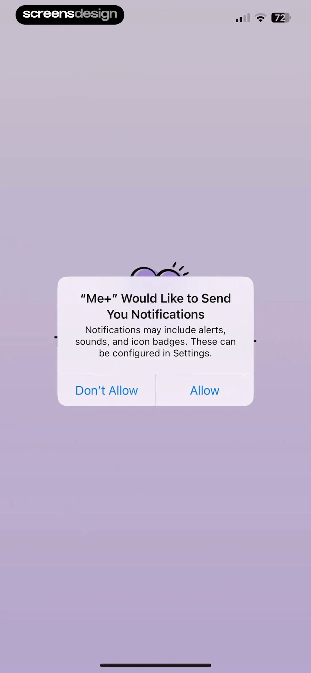 Me+ Lifestyle Routine screen 2