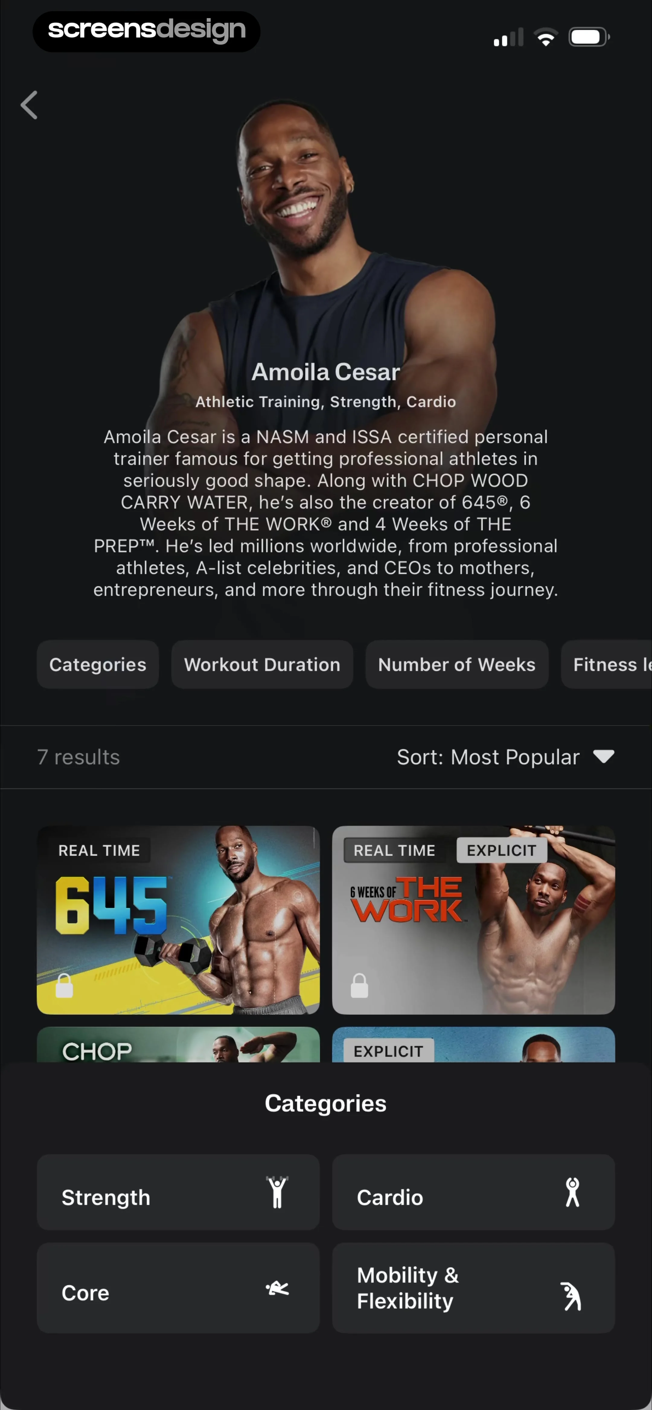 BODi Fitness: Home Workouts screen 46