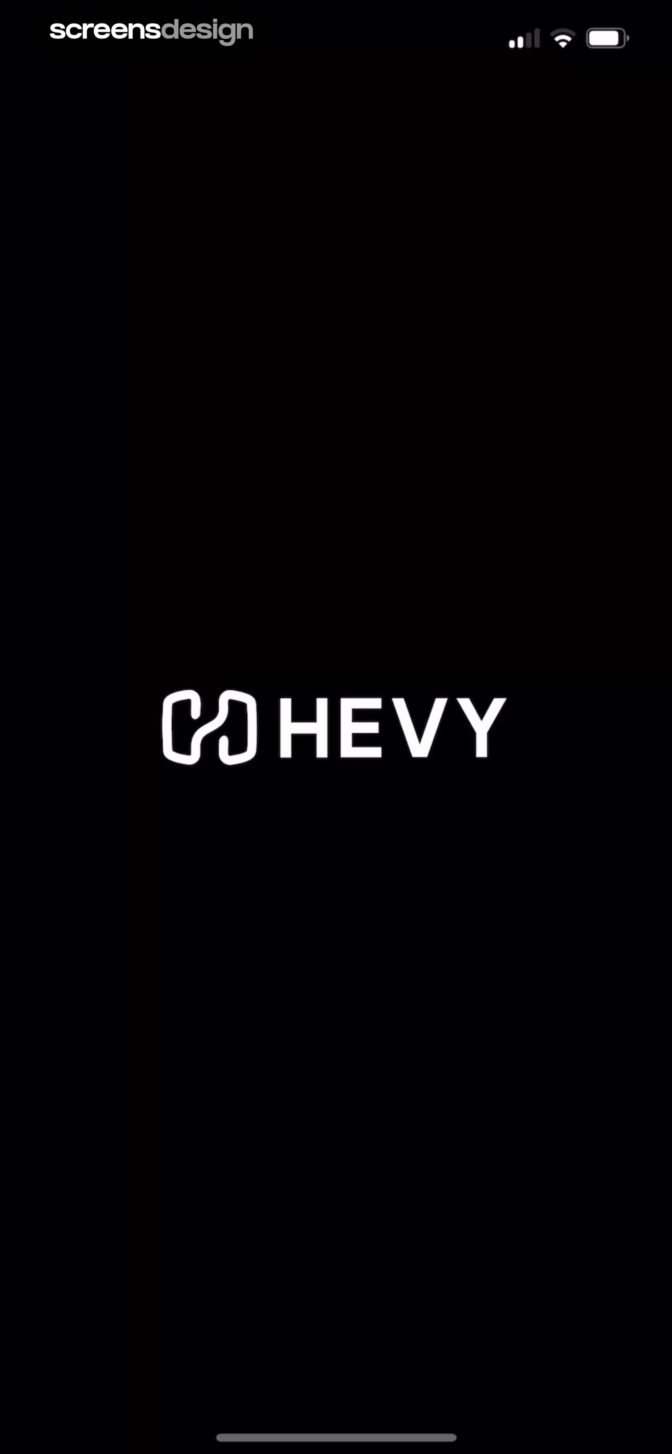 Hevy - Workout Tracker Gym Log screen 1
