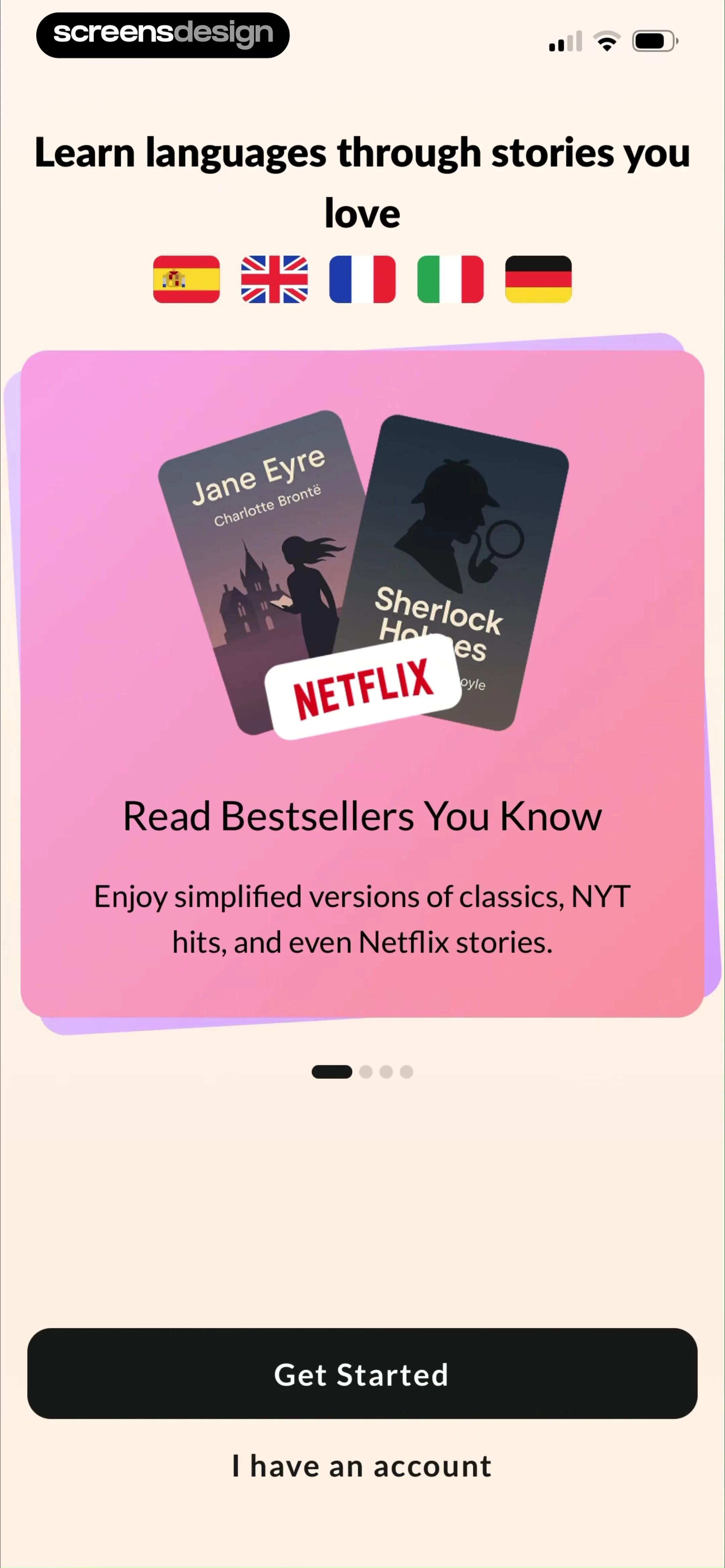 Eppika: Read & Learn Languages screen 2