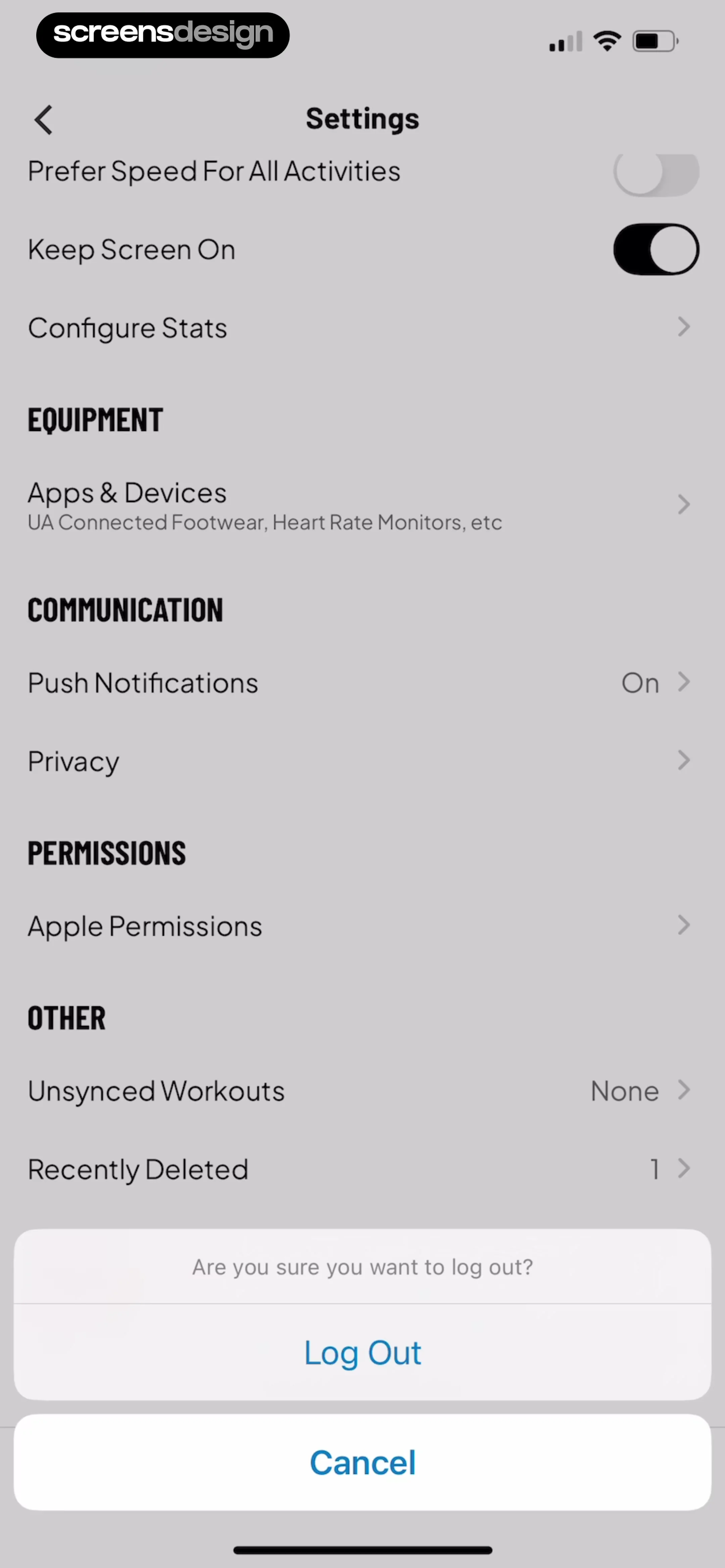 Map My Run GPS Running Tracker screen 146