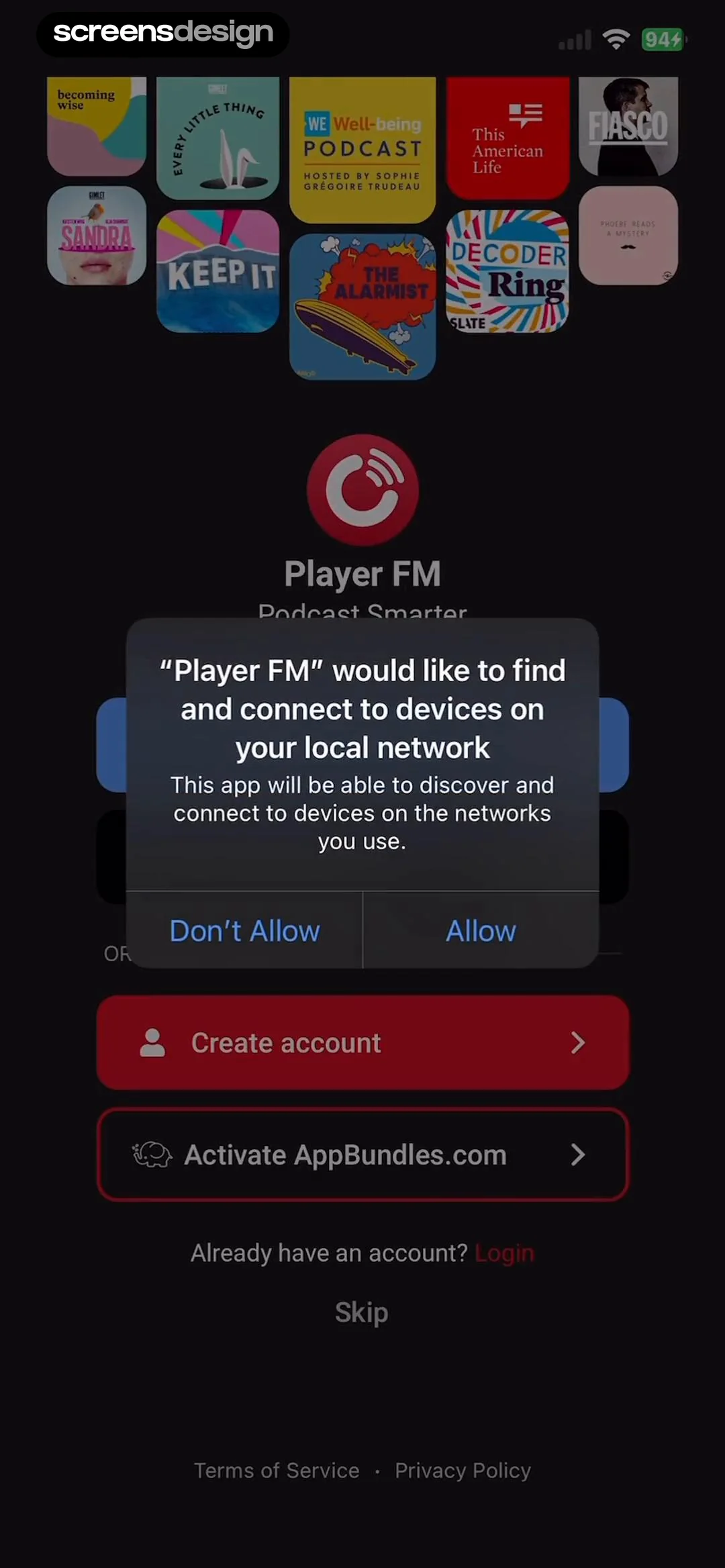 Player FM — Podcast App screen 2