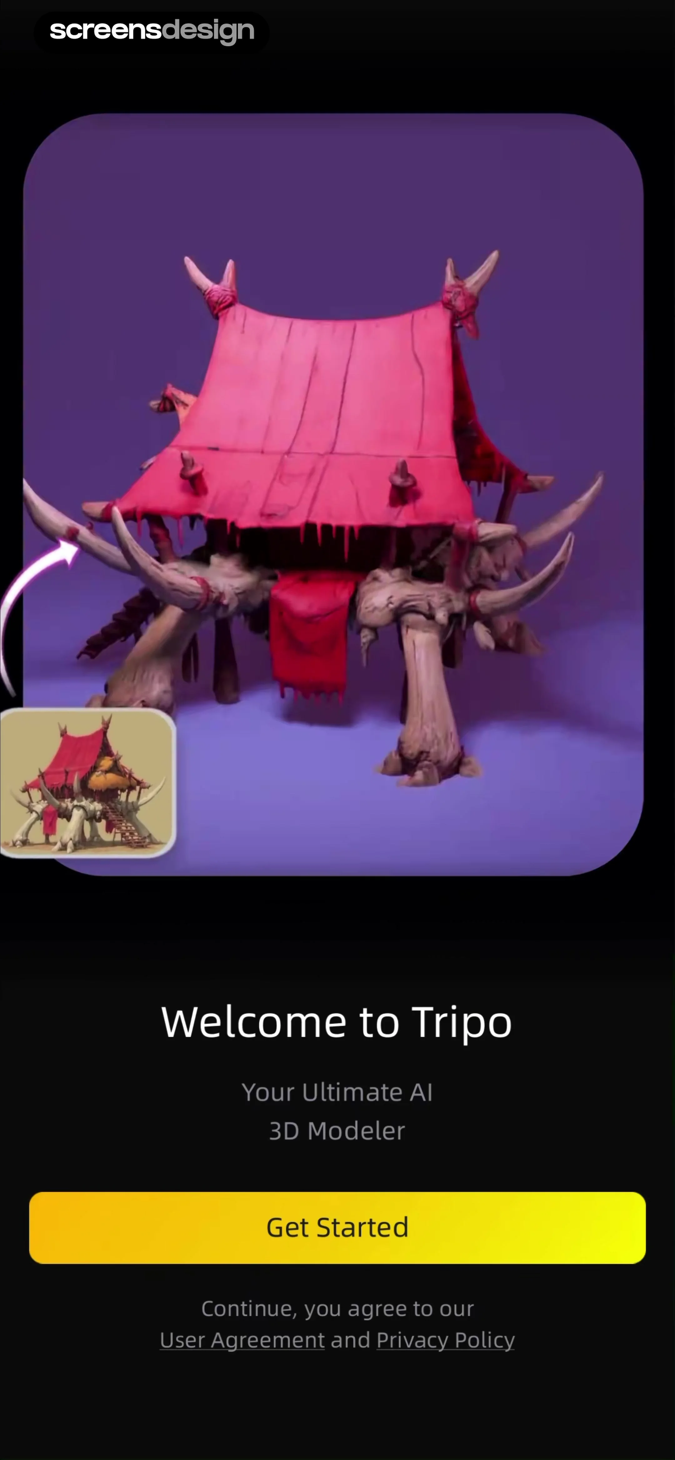 Tripo AI - 3D Model Generator screen 4