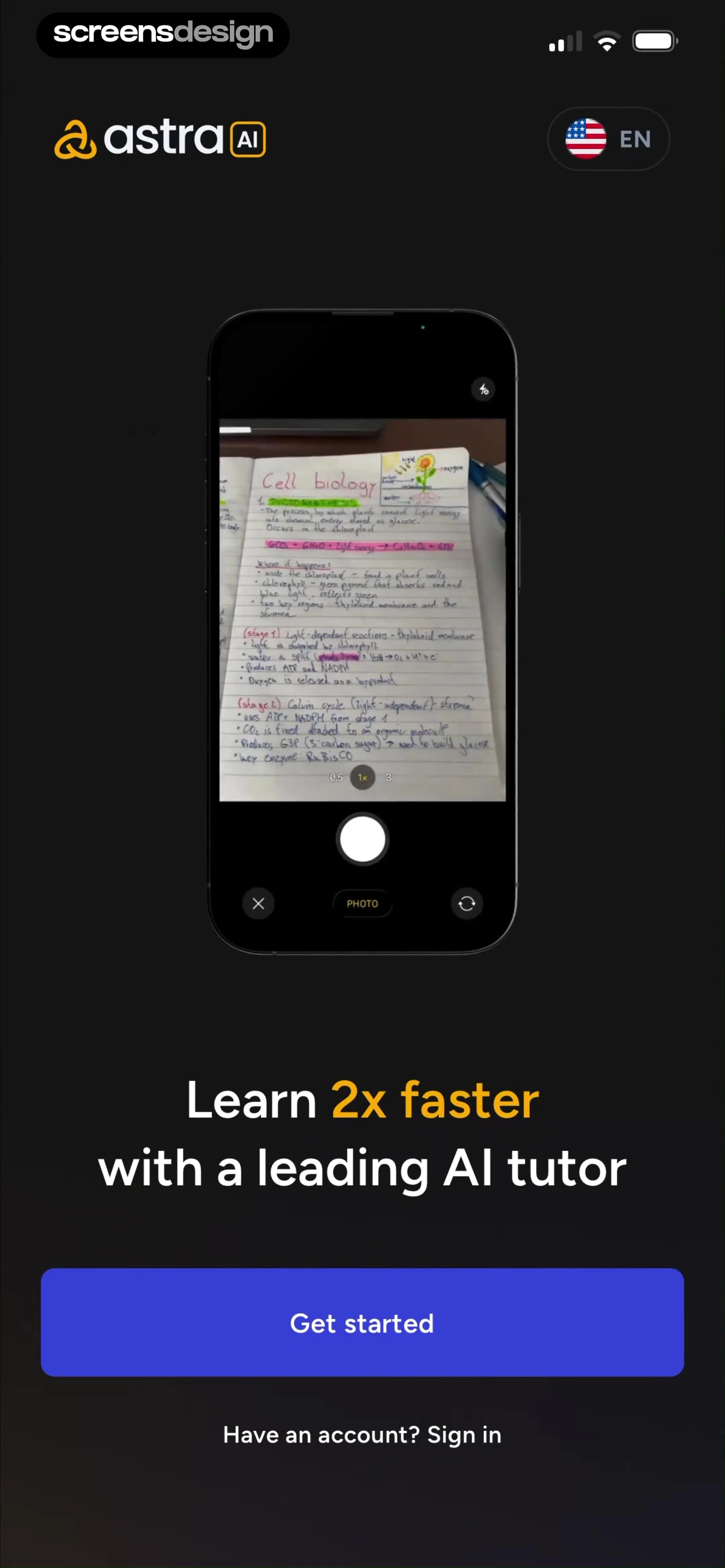 Astra AI: Study & Exam Prep screen 3