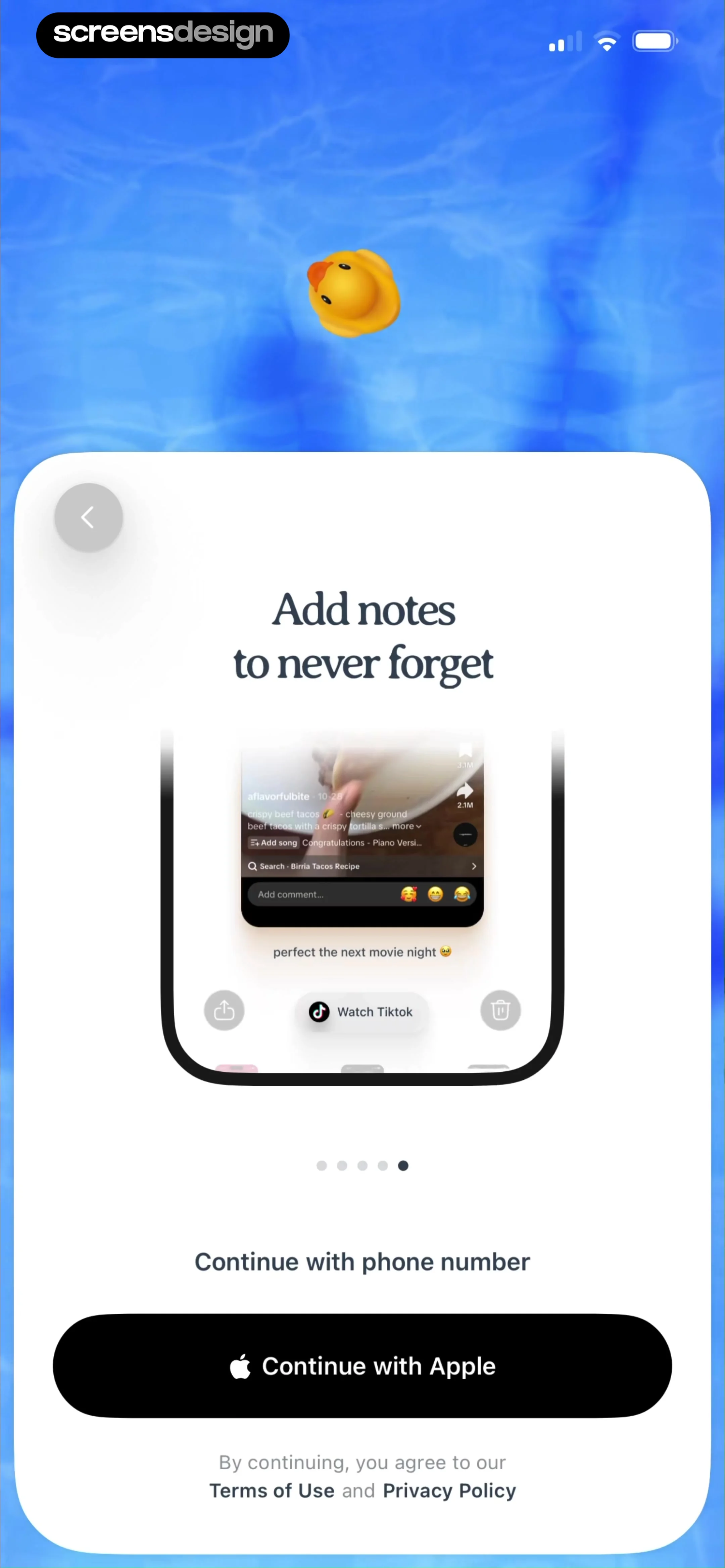 Pool, the screenshot app screen 6