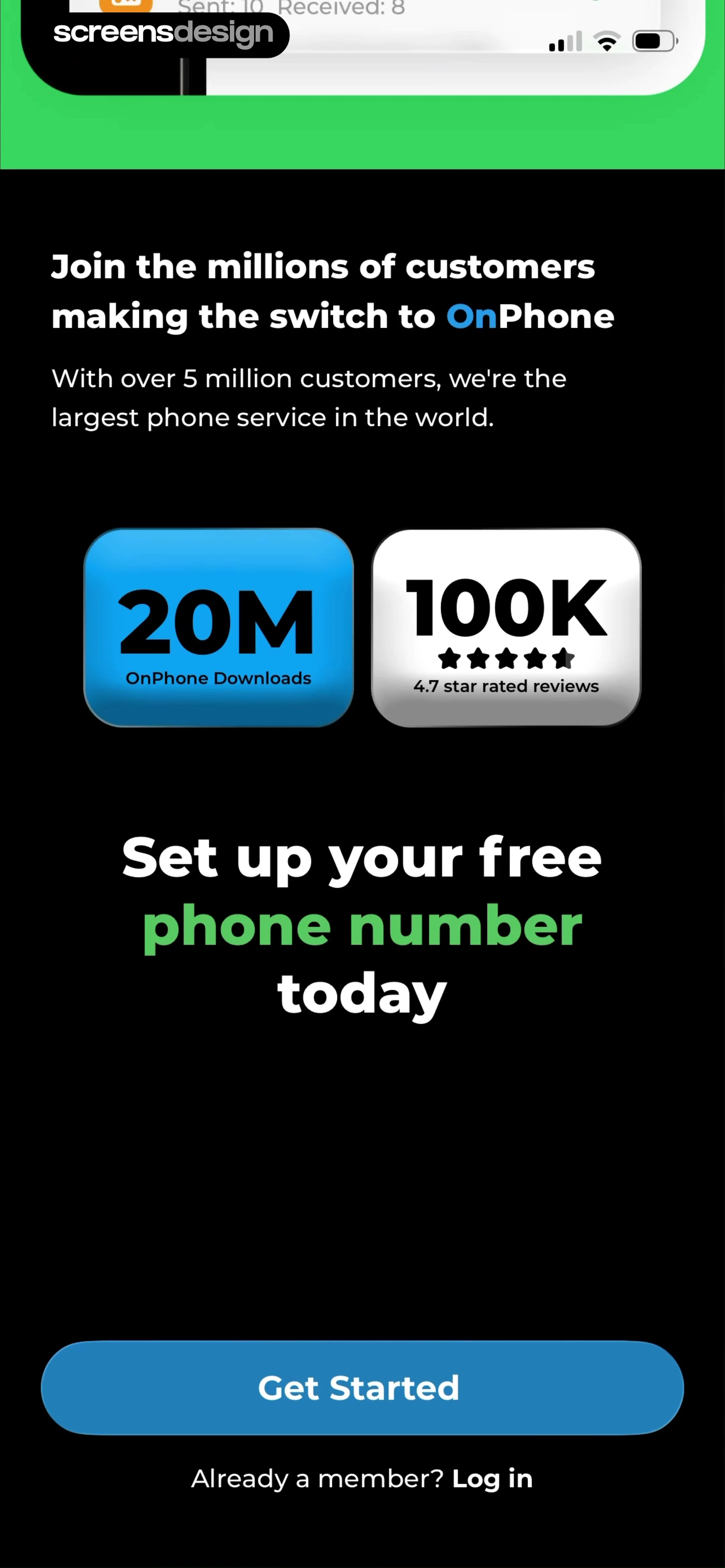 OnPhone: Second Number & eSIM screen 7