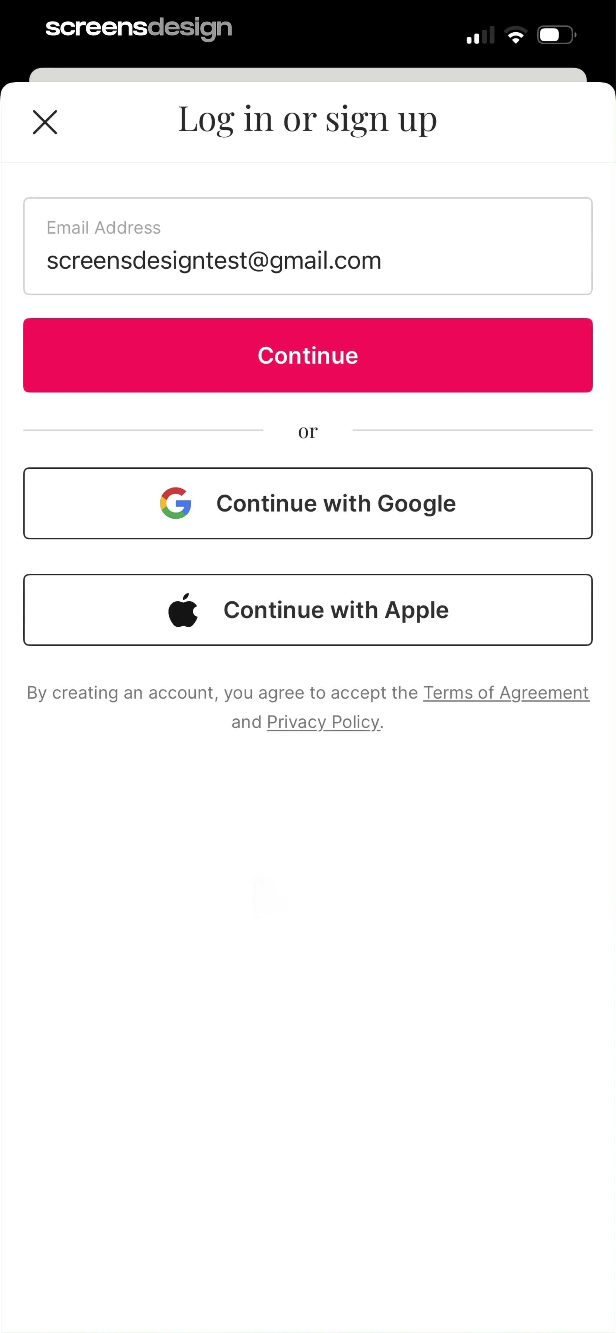 Roame - Award Travel screen 3