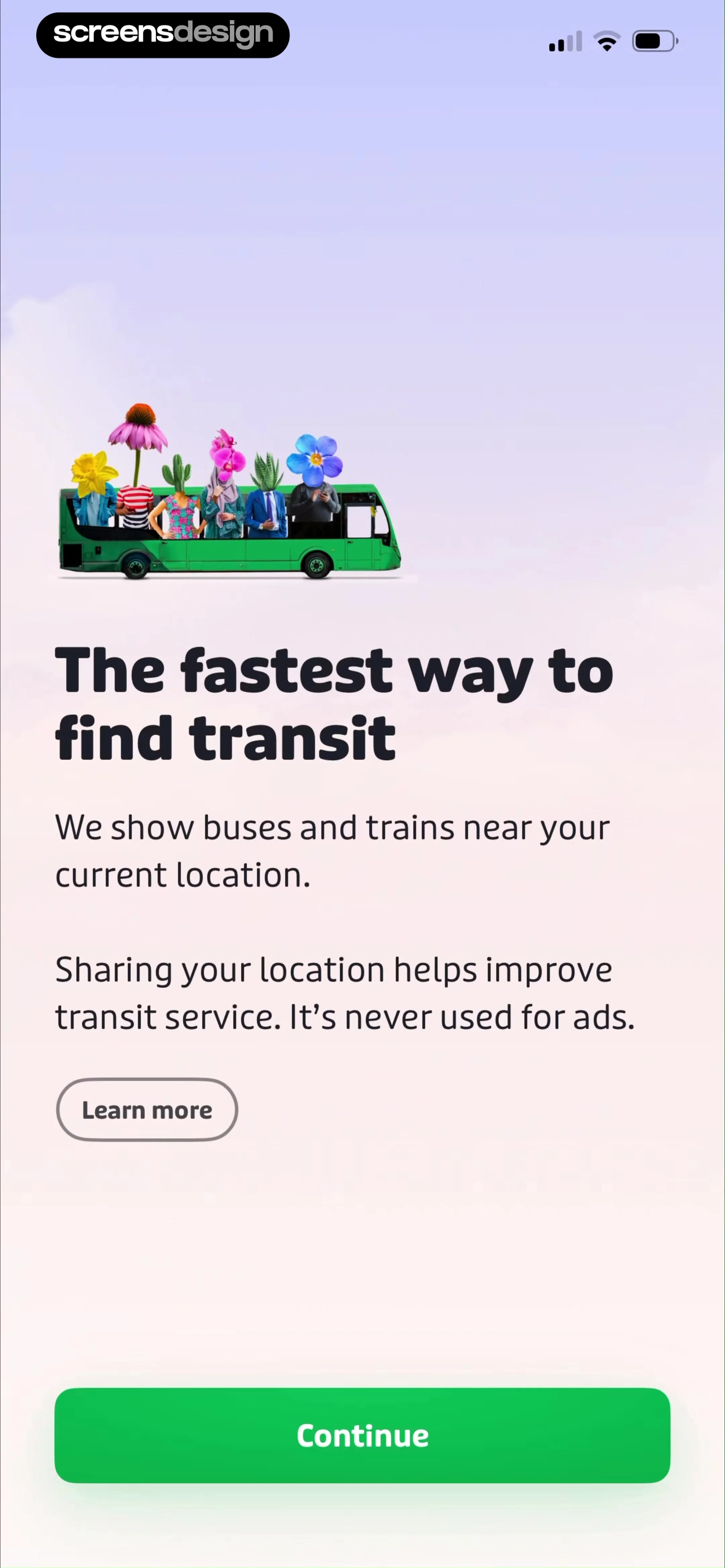 Transit • Subway & Bus Times screen 2