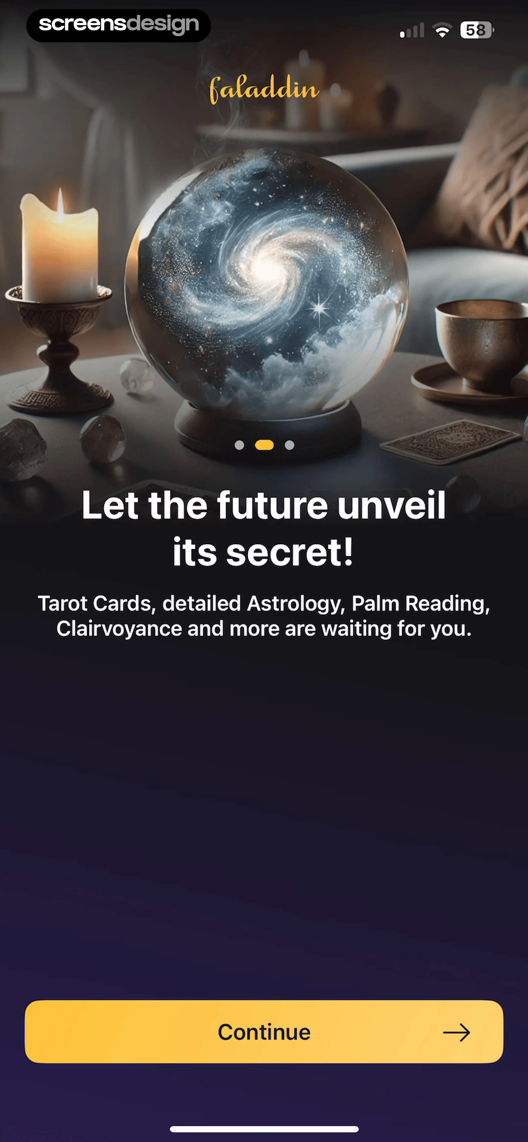 Faladdin: Horoscope, Astrology screen 4
