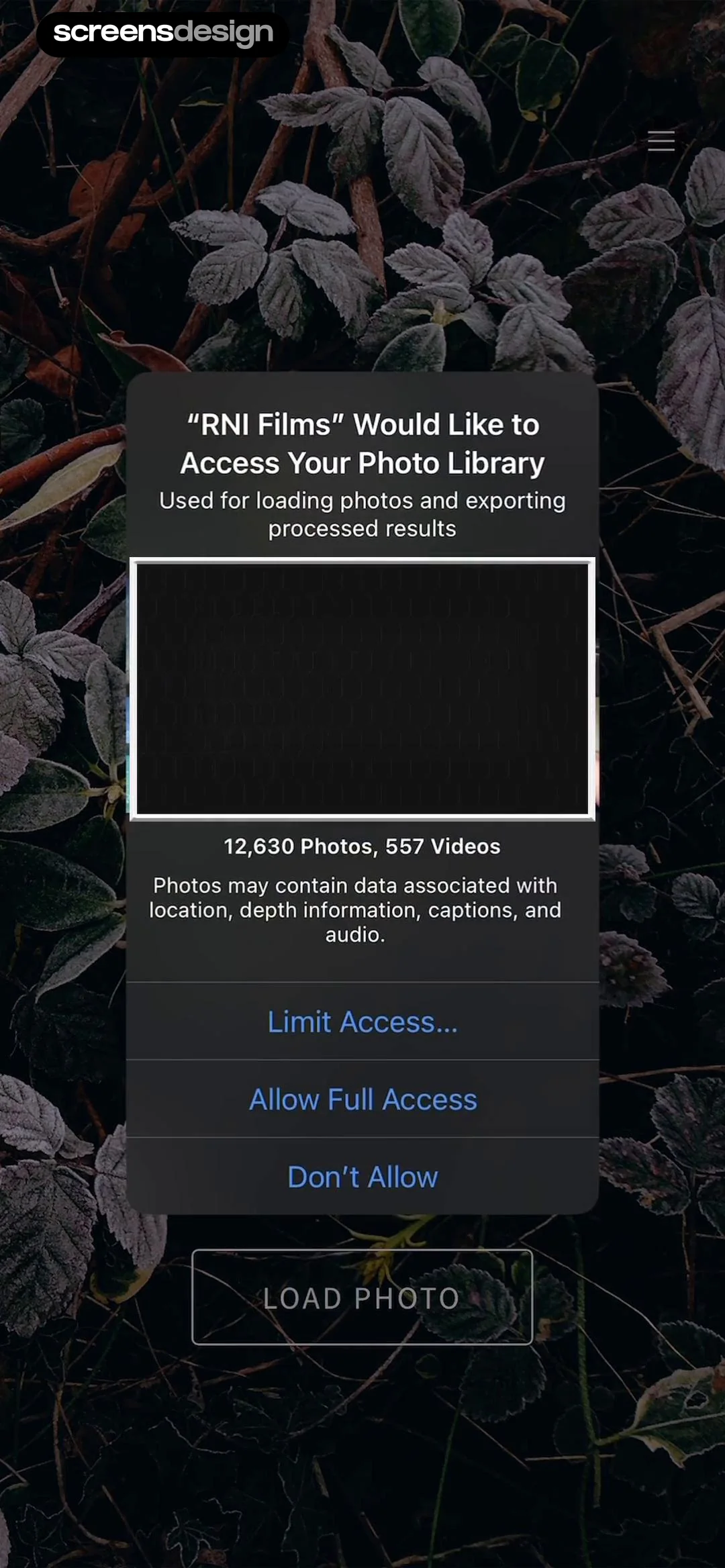 RNI Films: Photo & RAW Editor screen 6