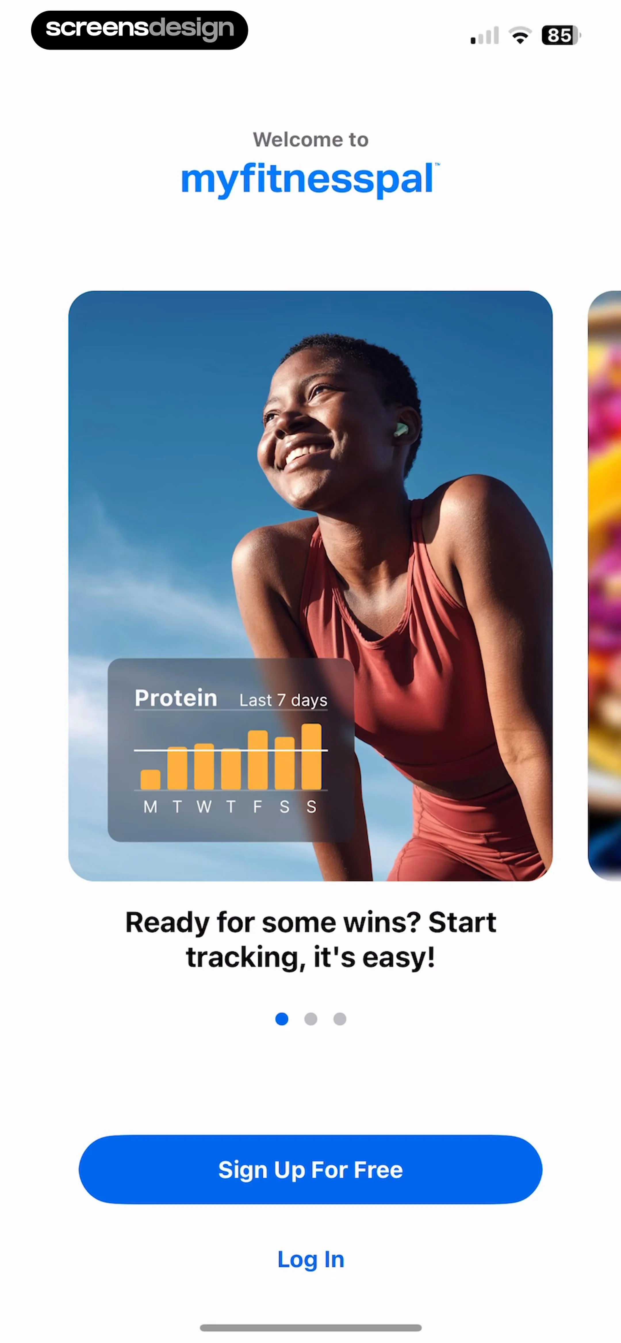 MyFitnessPal: Calorie Counter screen 2