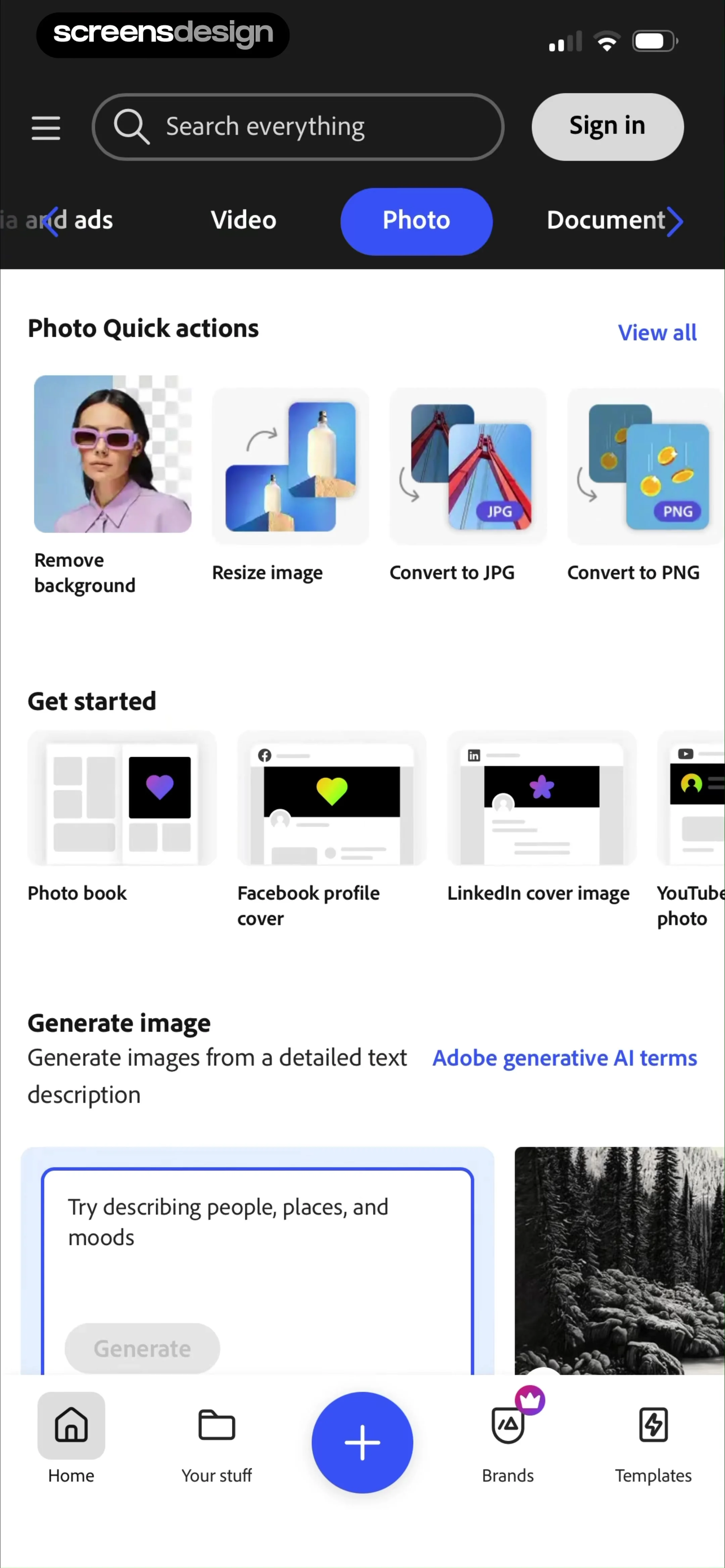 Adobe Express: Create Anything screen 8