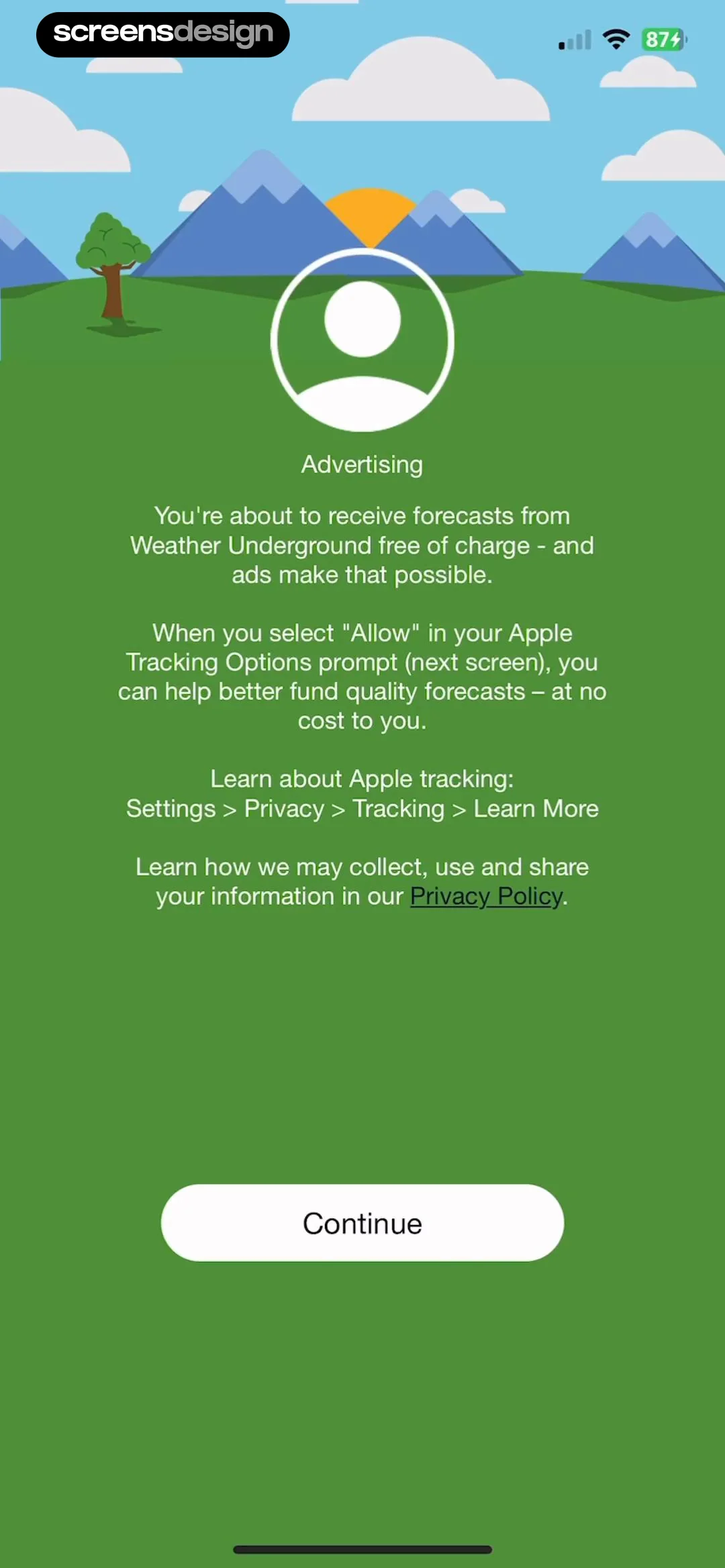 Weather Underground: Local Map screen 2
