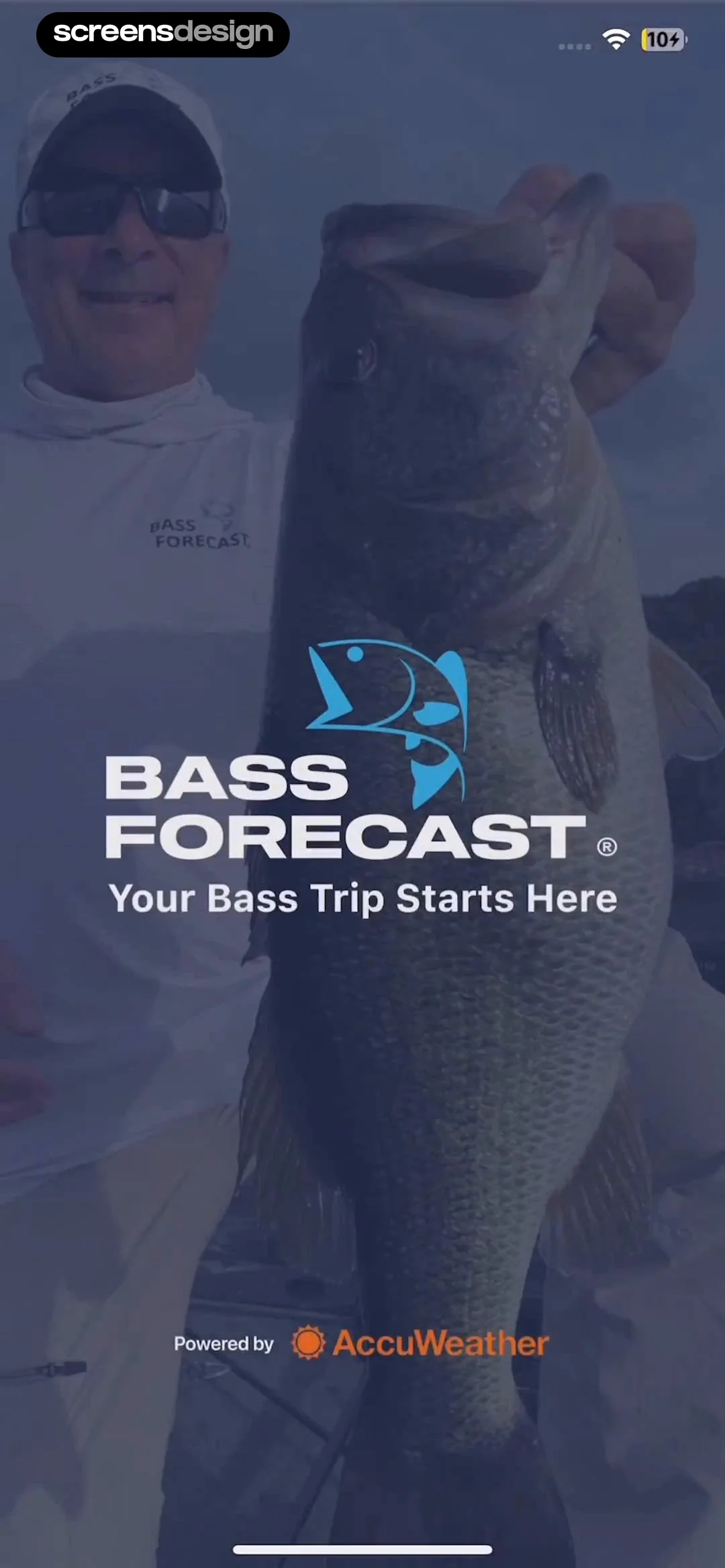BassForecast: Bass Fishing App screen 1
