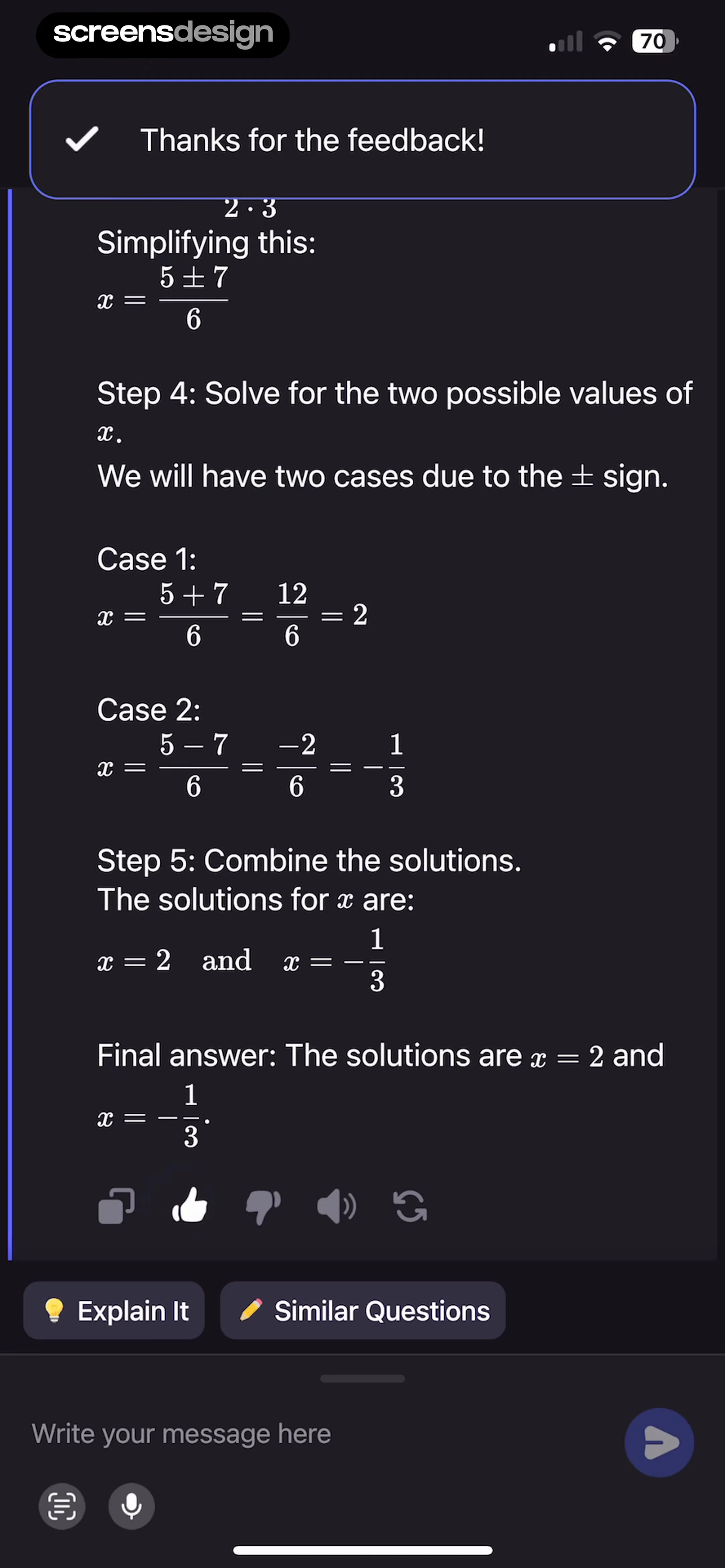 Nerd AI - Math Problem Solver screen 21