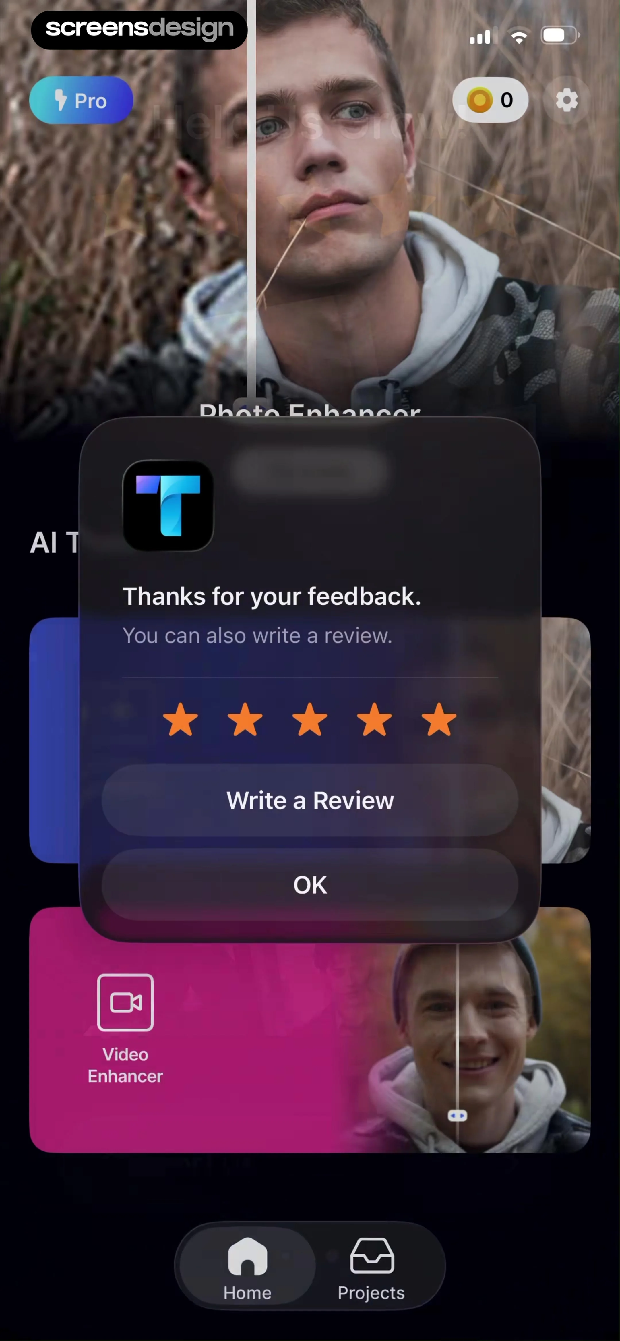 TOP AI: Video Enhancer Photo screen 6