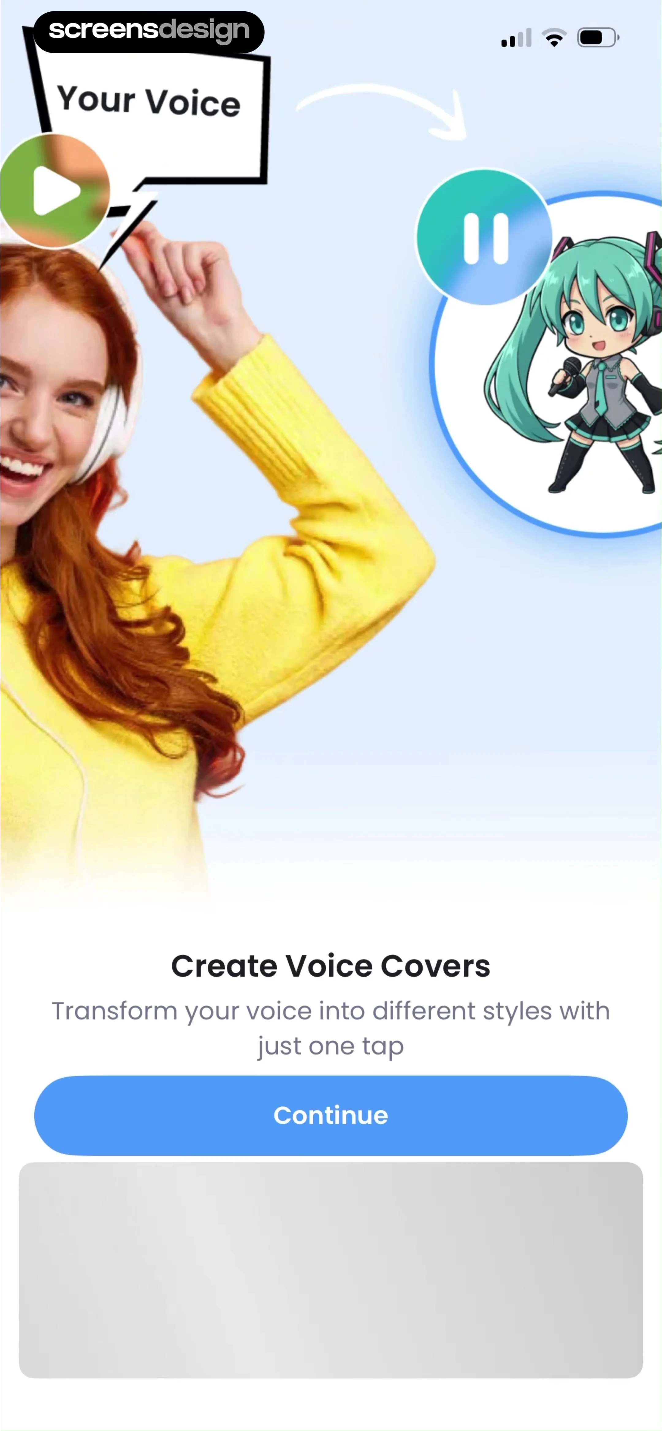 Reverse Audio: Sing Challenge screen 5