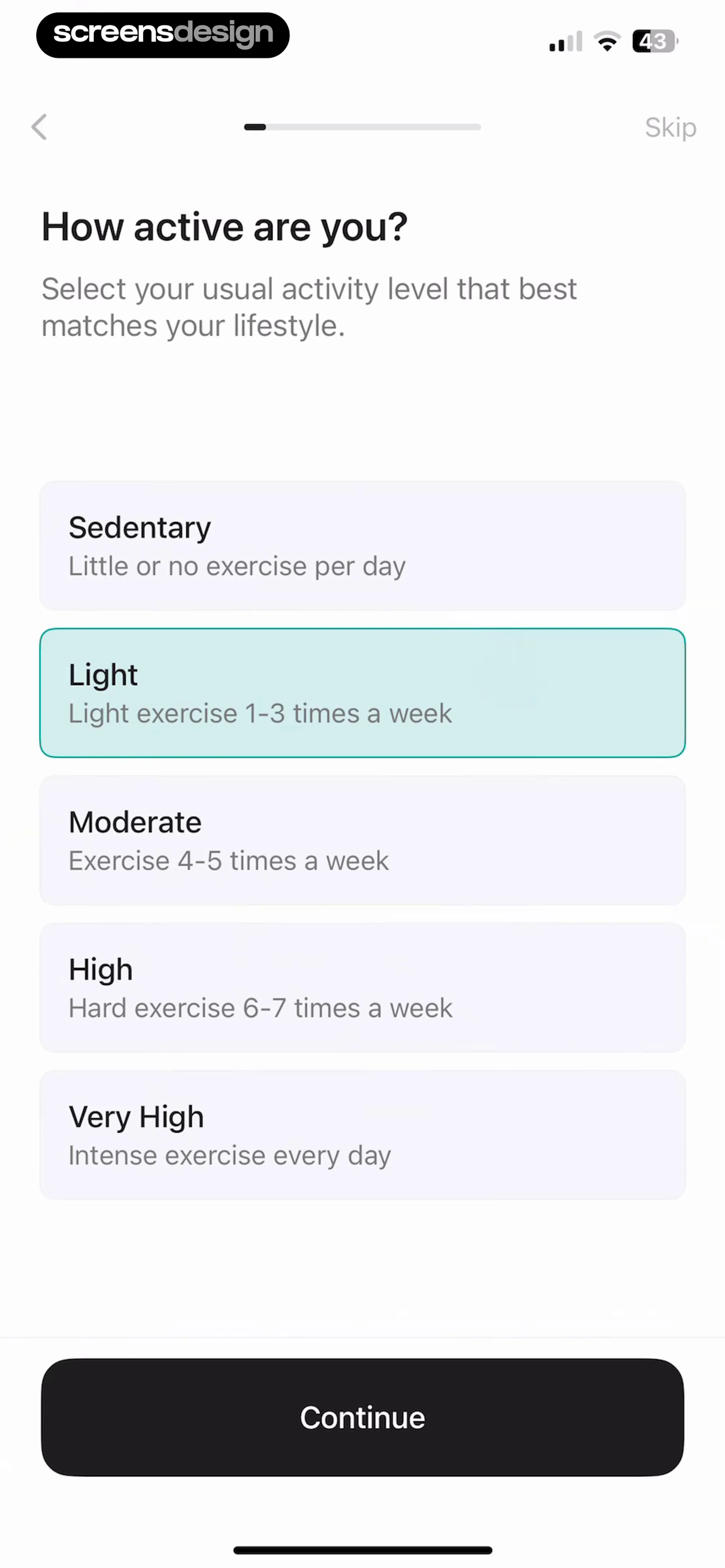 Diet & Food Tracker: EatWell screen 4
