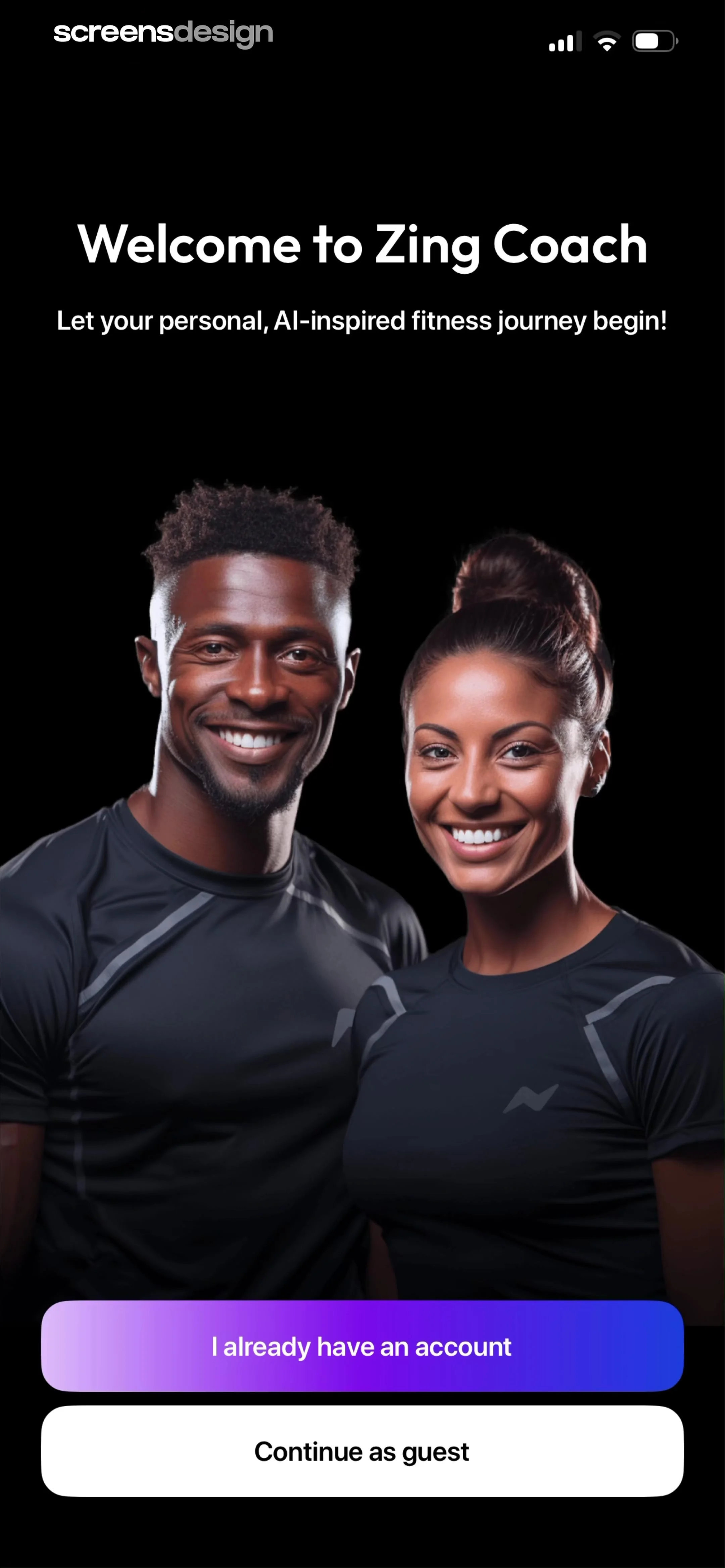 Zing AI: Home & Gym Workouts screen 4