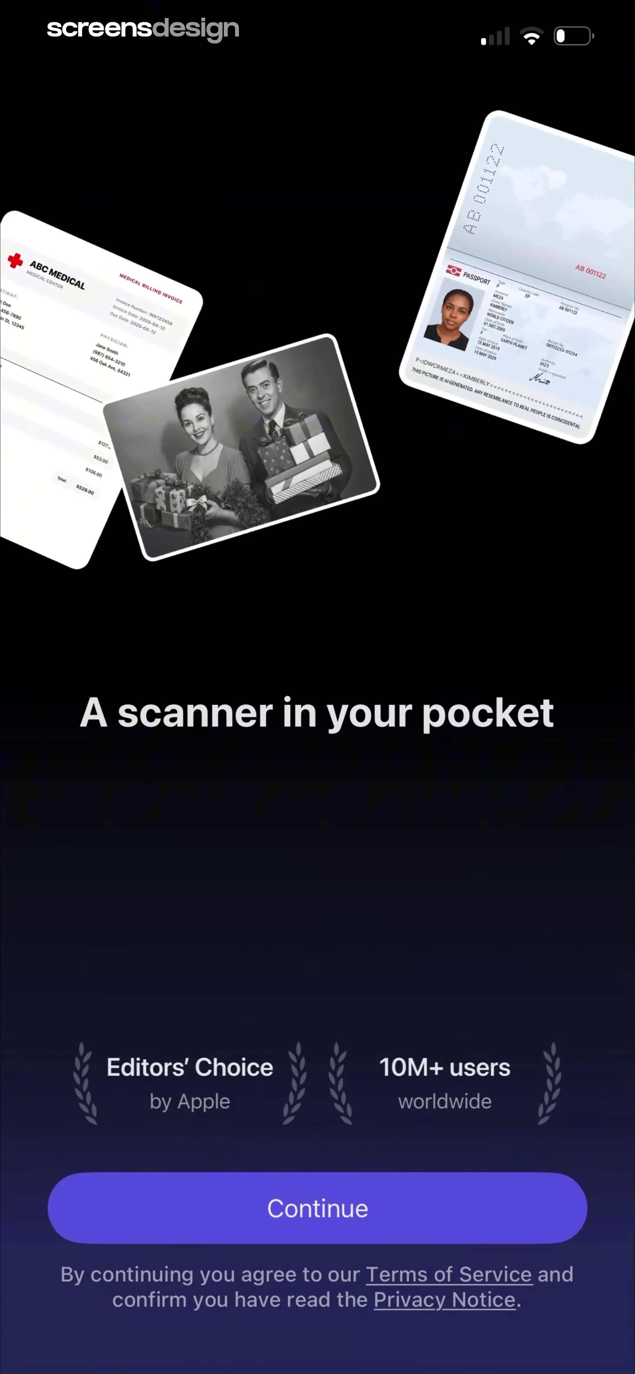 Scanner Pro・Scan PDF Documents screen 3