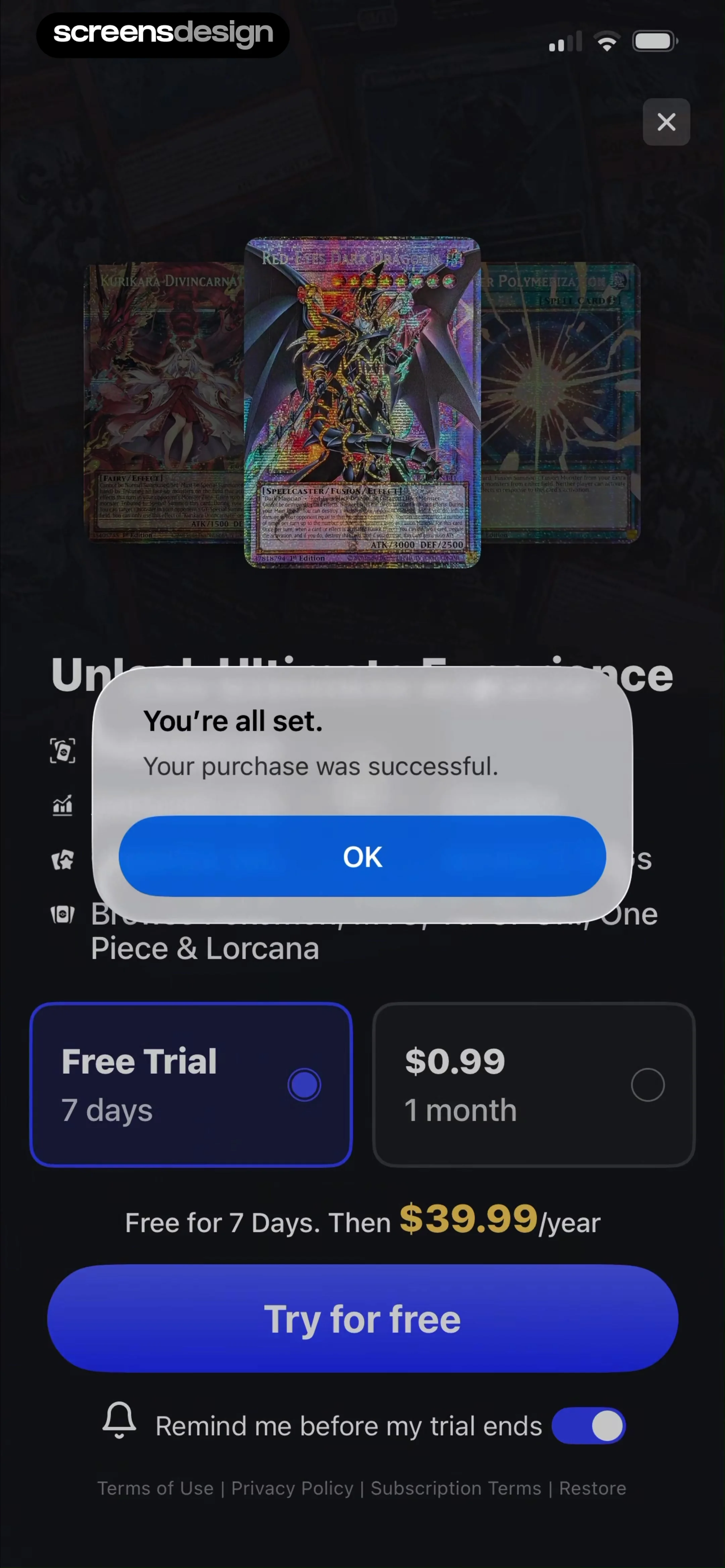 TCG Card Scanner & Value-Foloy screen 11