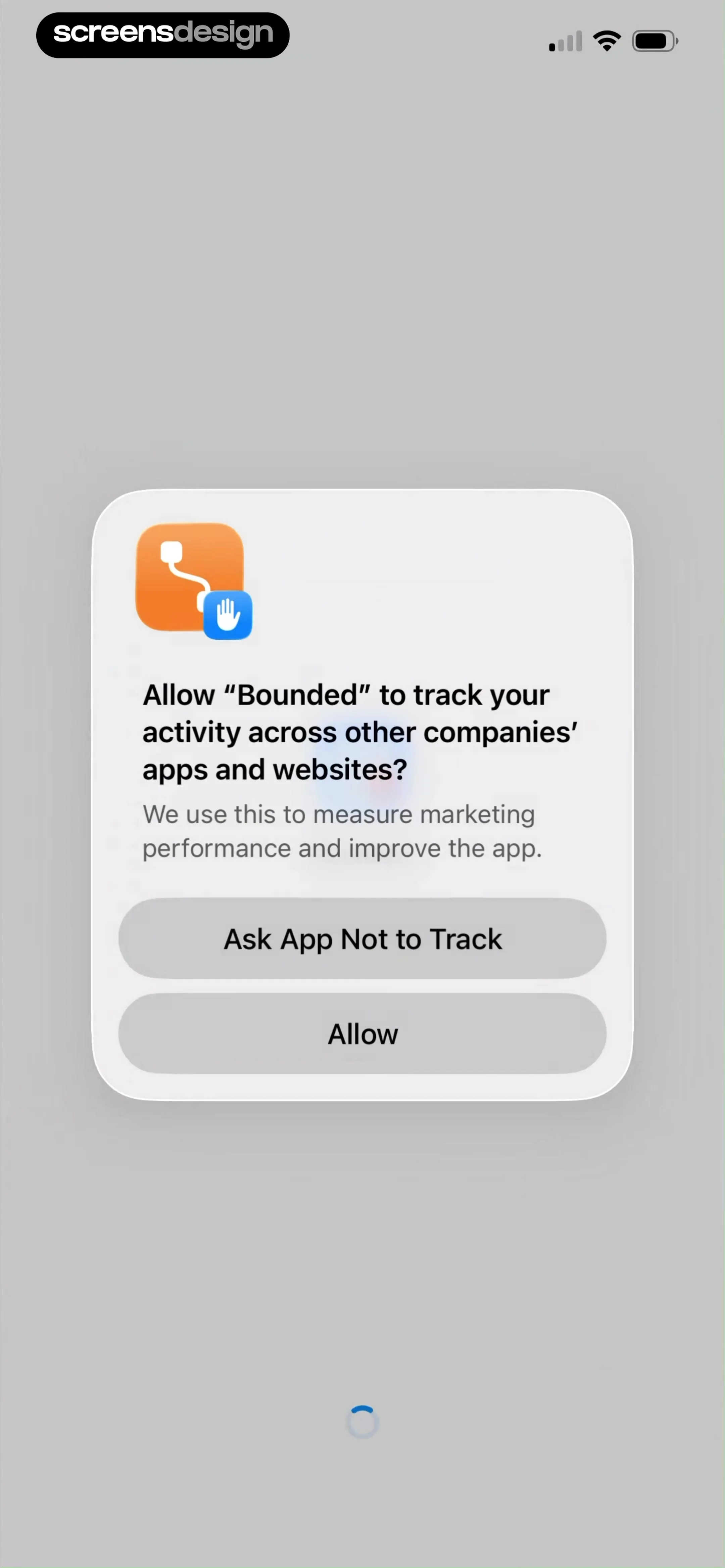 Country Days Tracker: Bounded screen 1