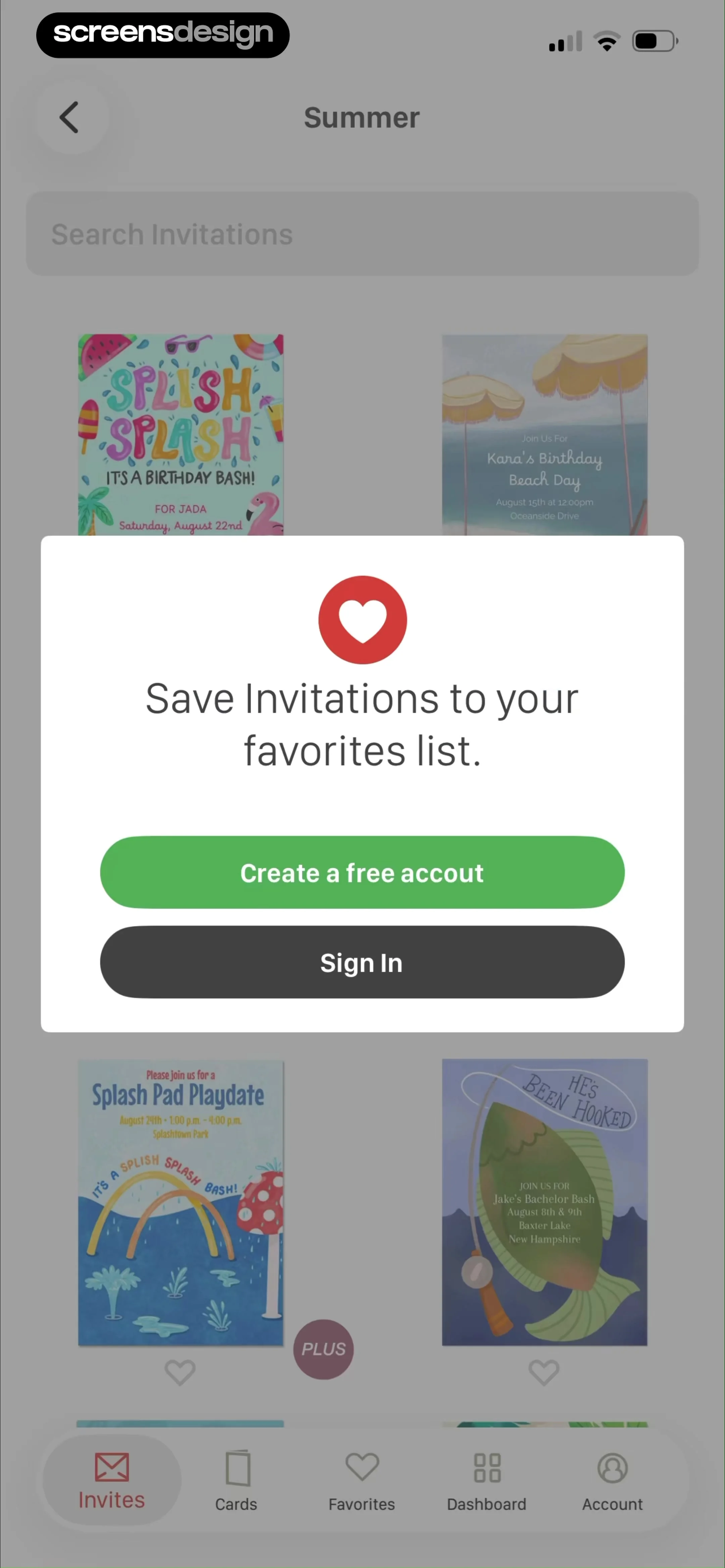 Punchbowl: Invitations & Cards screen 7
