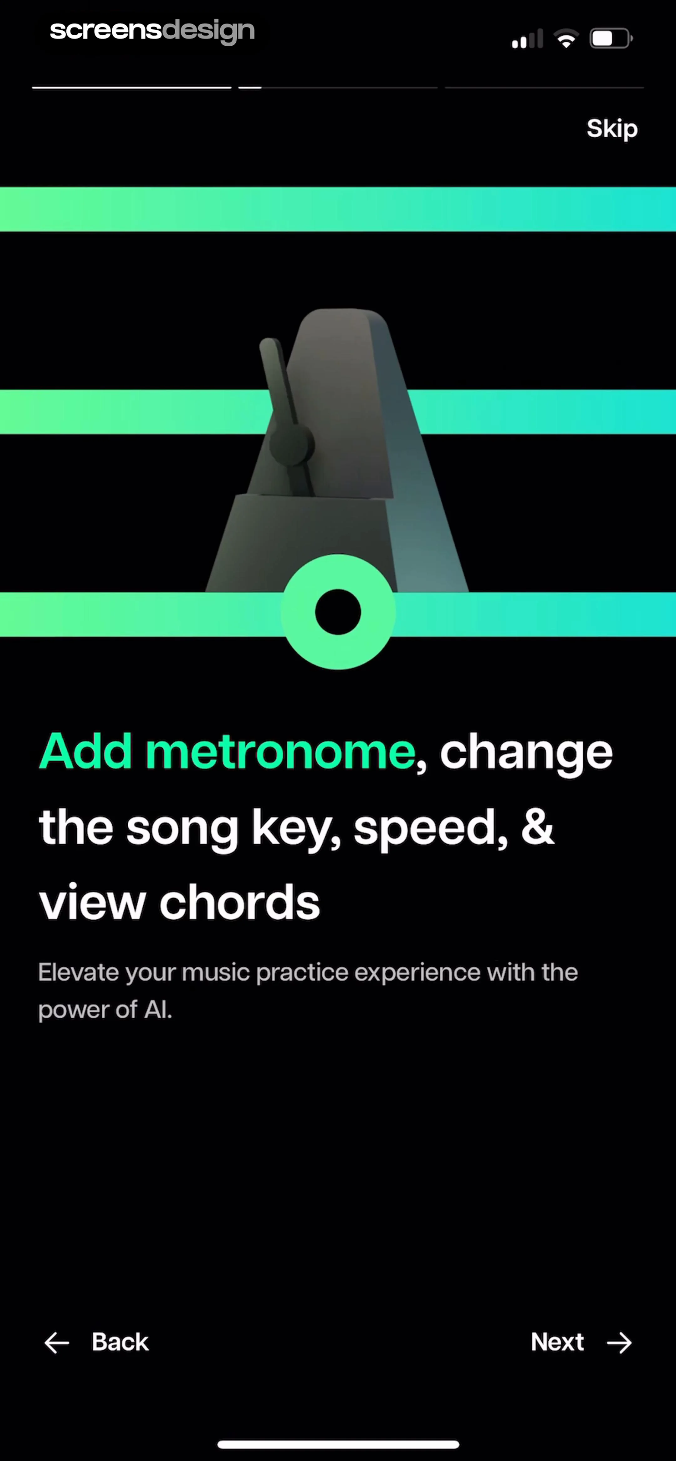 Moises: The Musician's App screen 4