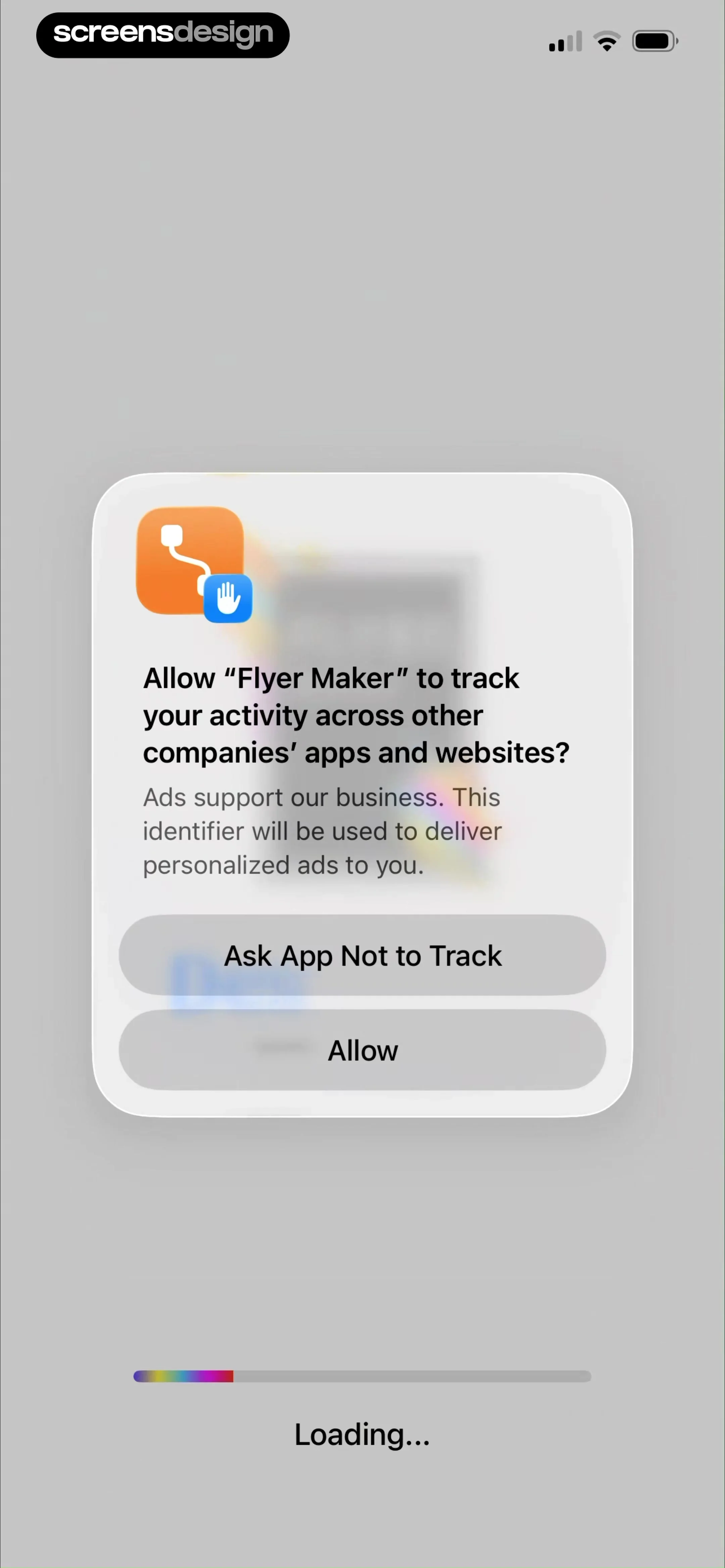 Flyer Maker + Poster Maker screen 2