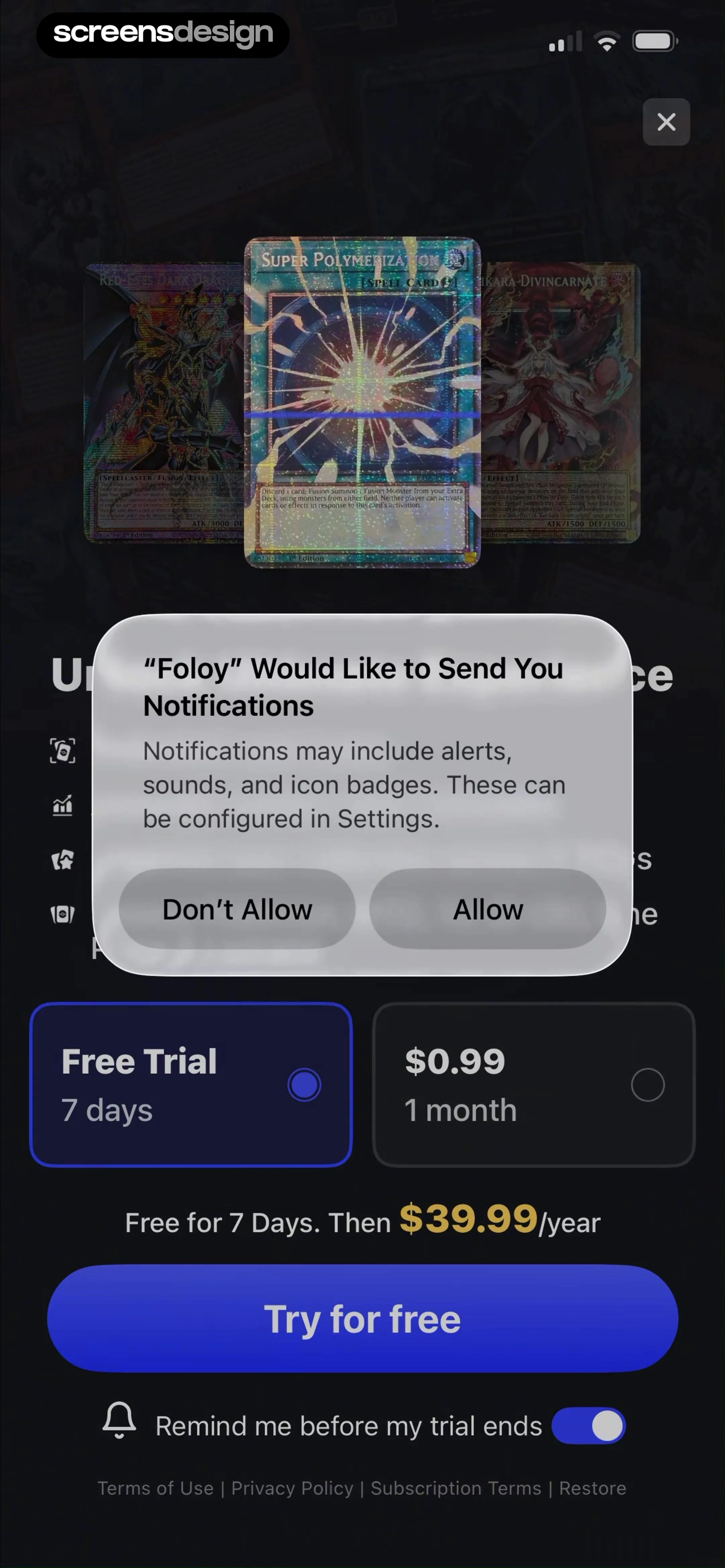 TCG Card Scanner & Value-Foloy screen 9