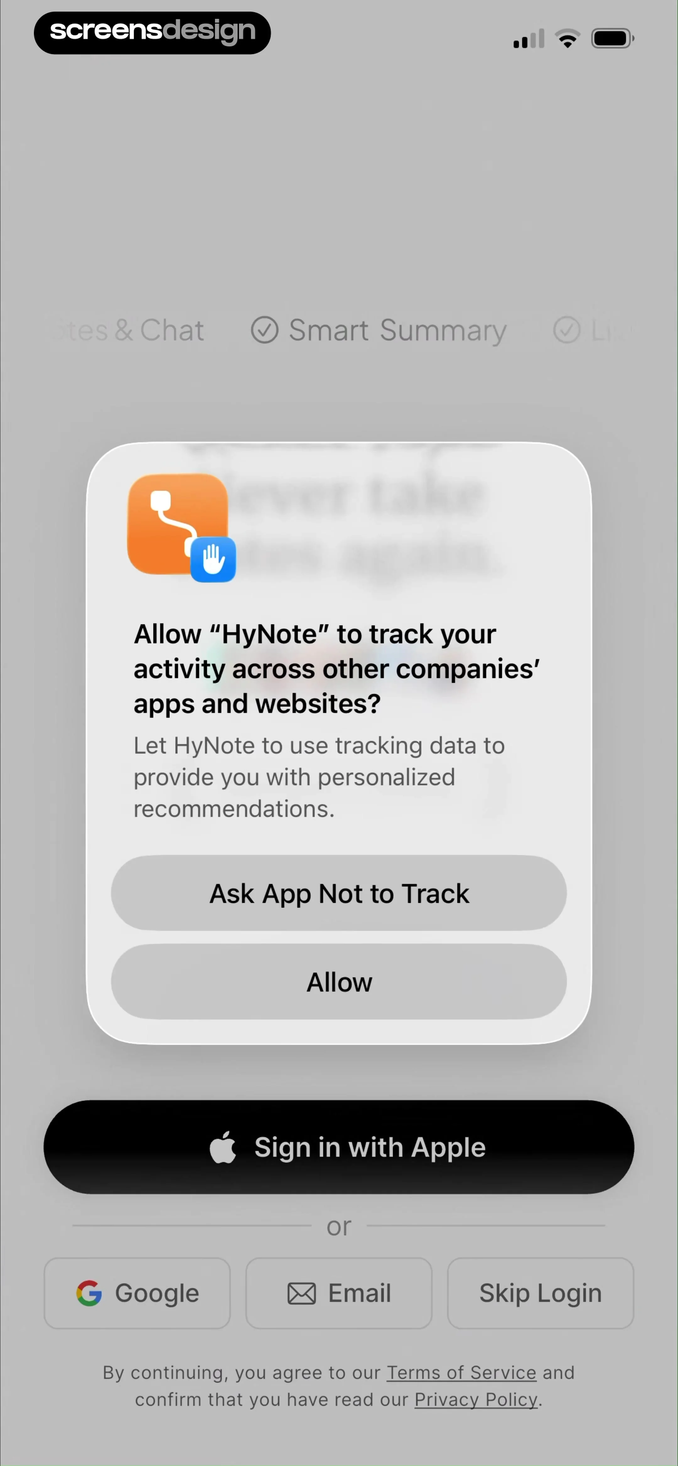 HyNote: AI Note Taker, Summary screen 5