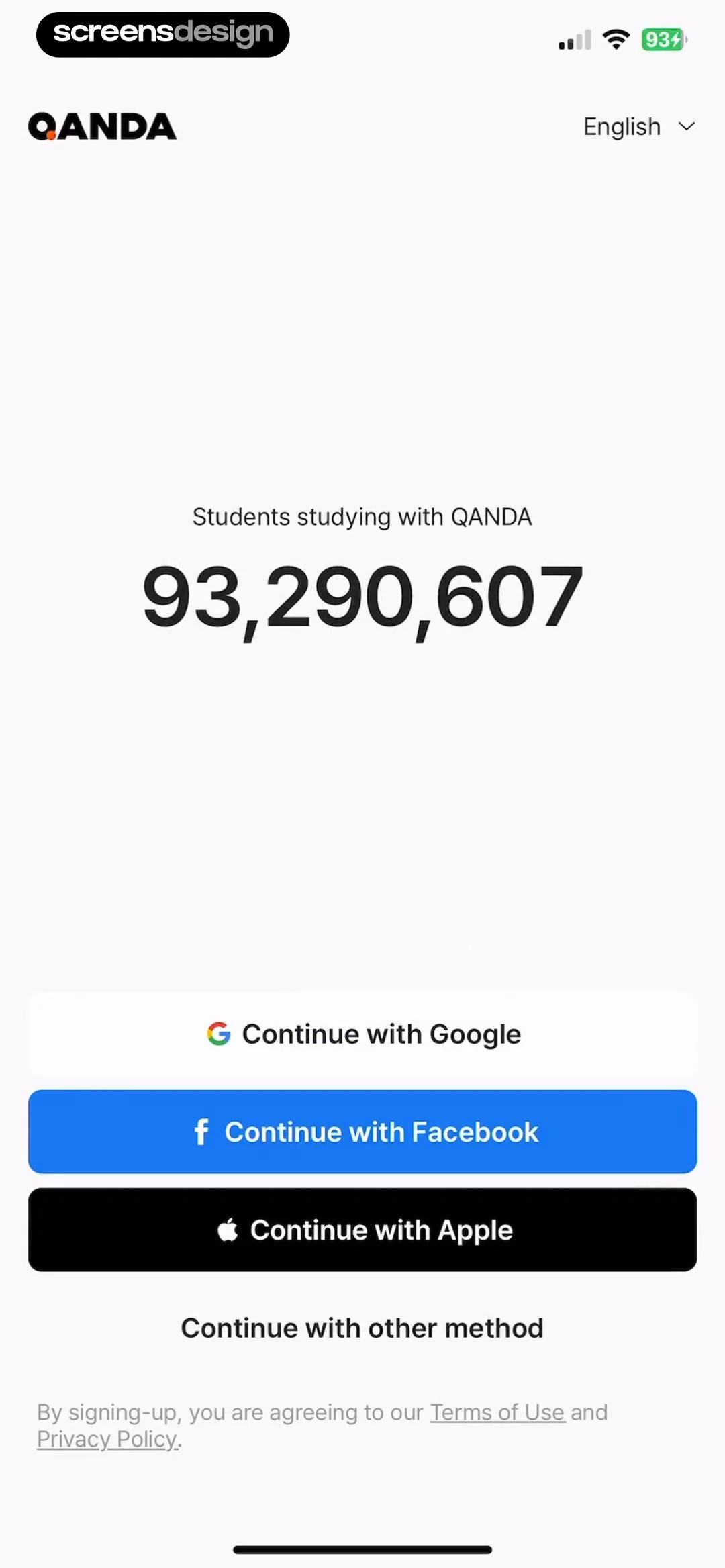 QANDA: AI Math & Study Helper screen 2