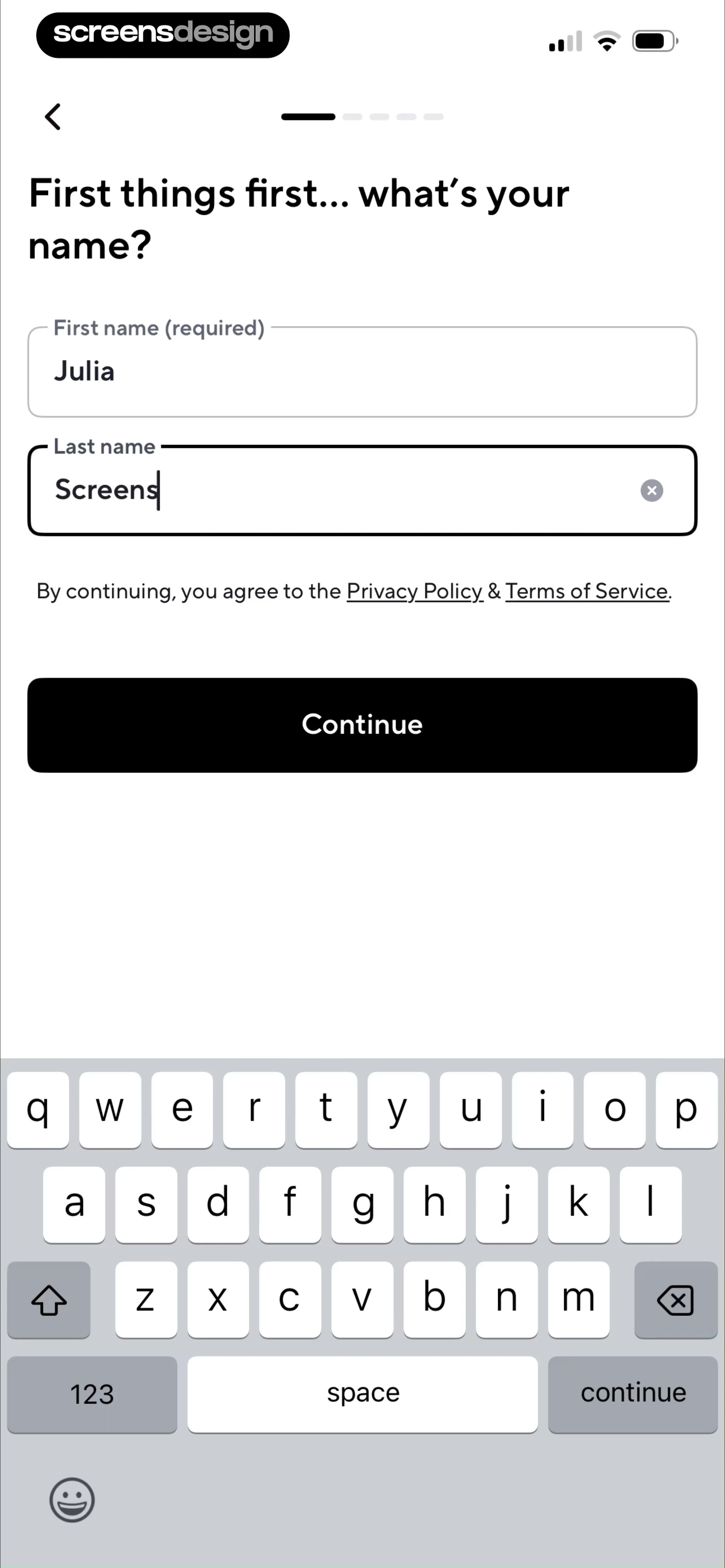 Blinq: Digital Business Card screen 3