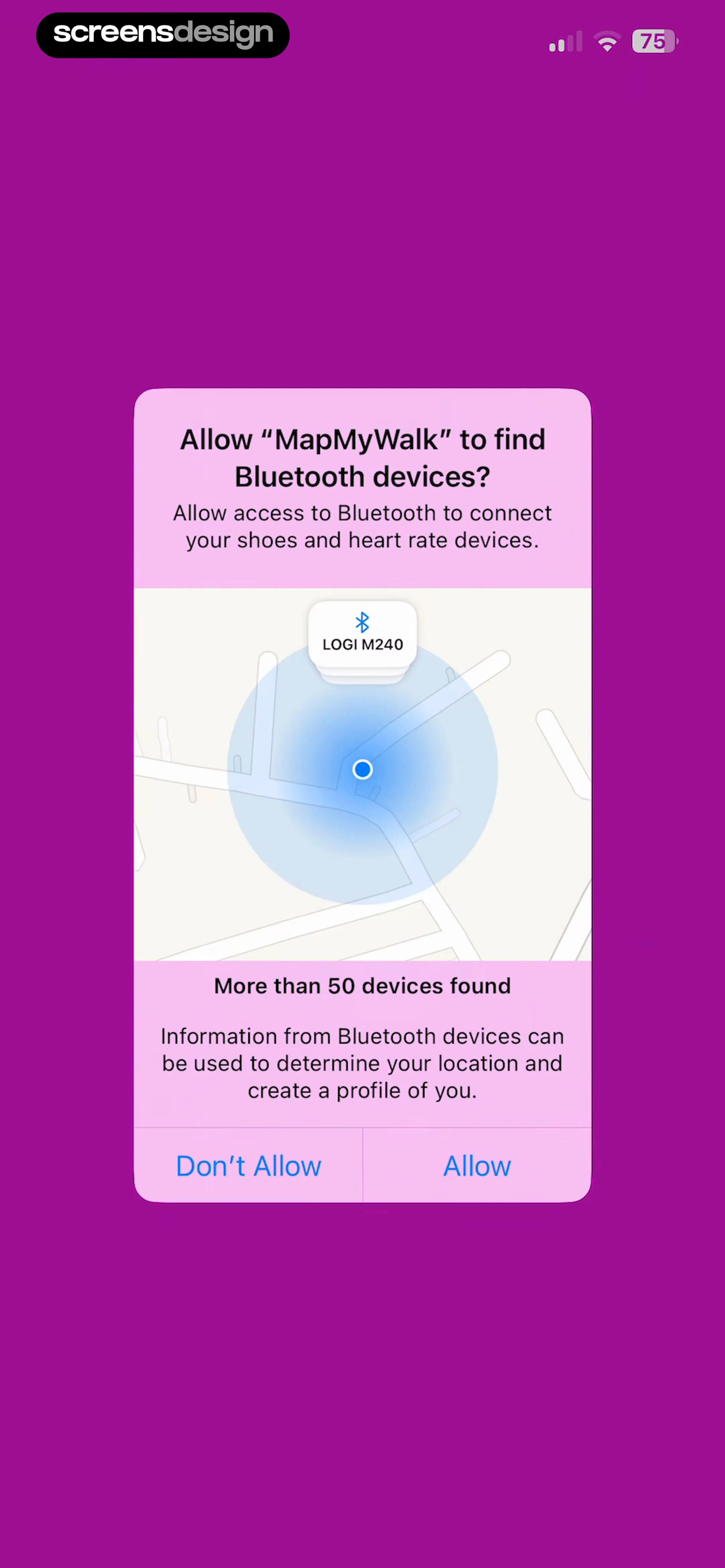 Map My Walk: Walking Tracker screen 2